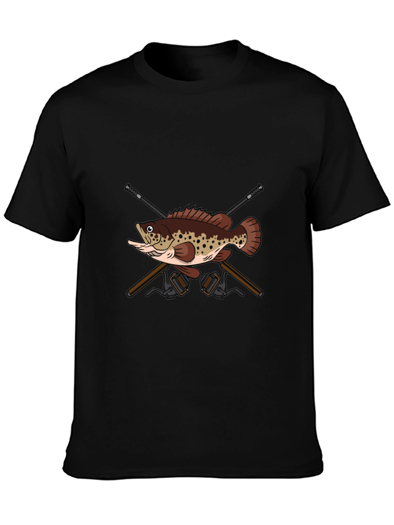 Fishing T-Shirt with Bass Design