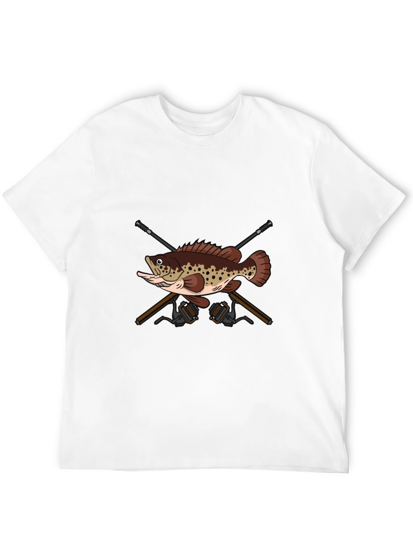 Fishing T-Shirt with Bass Design