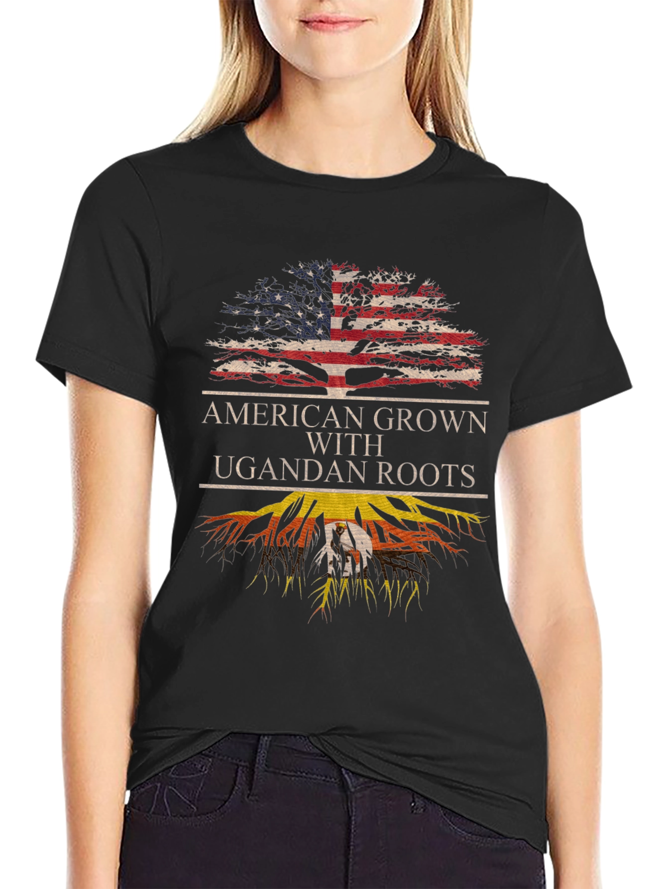 American Grown With Ugandan Roots T-Shirt