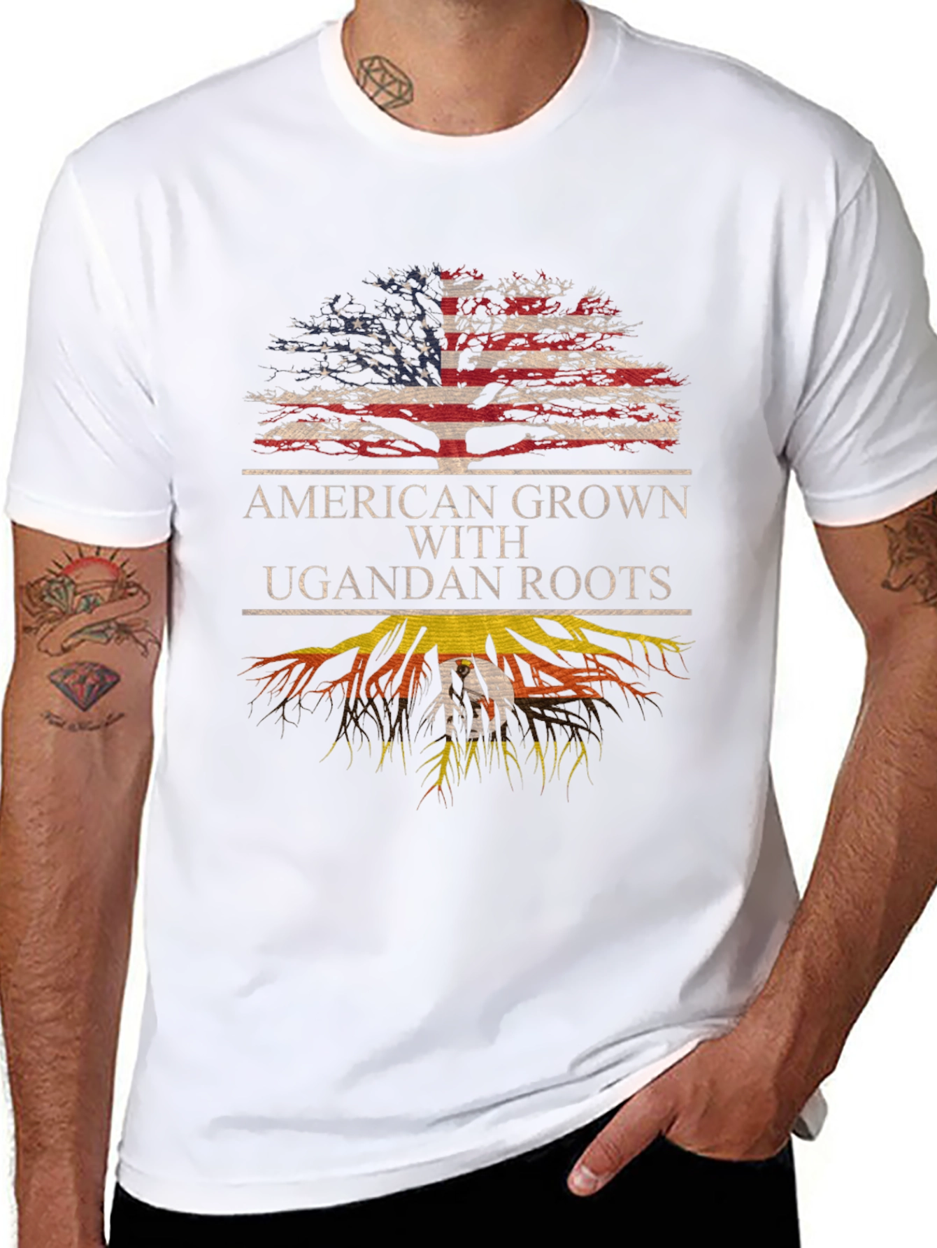 American Grown With Ugandan Roots T-Shirt