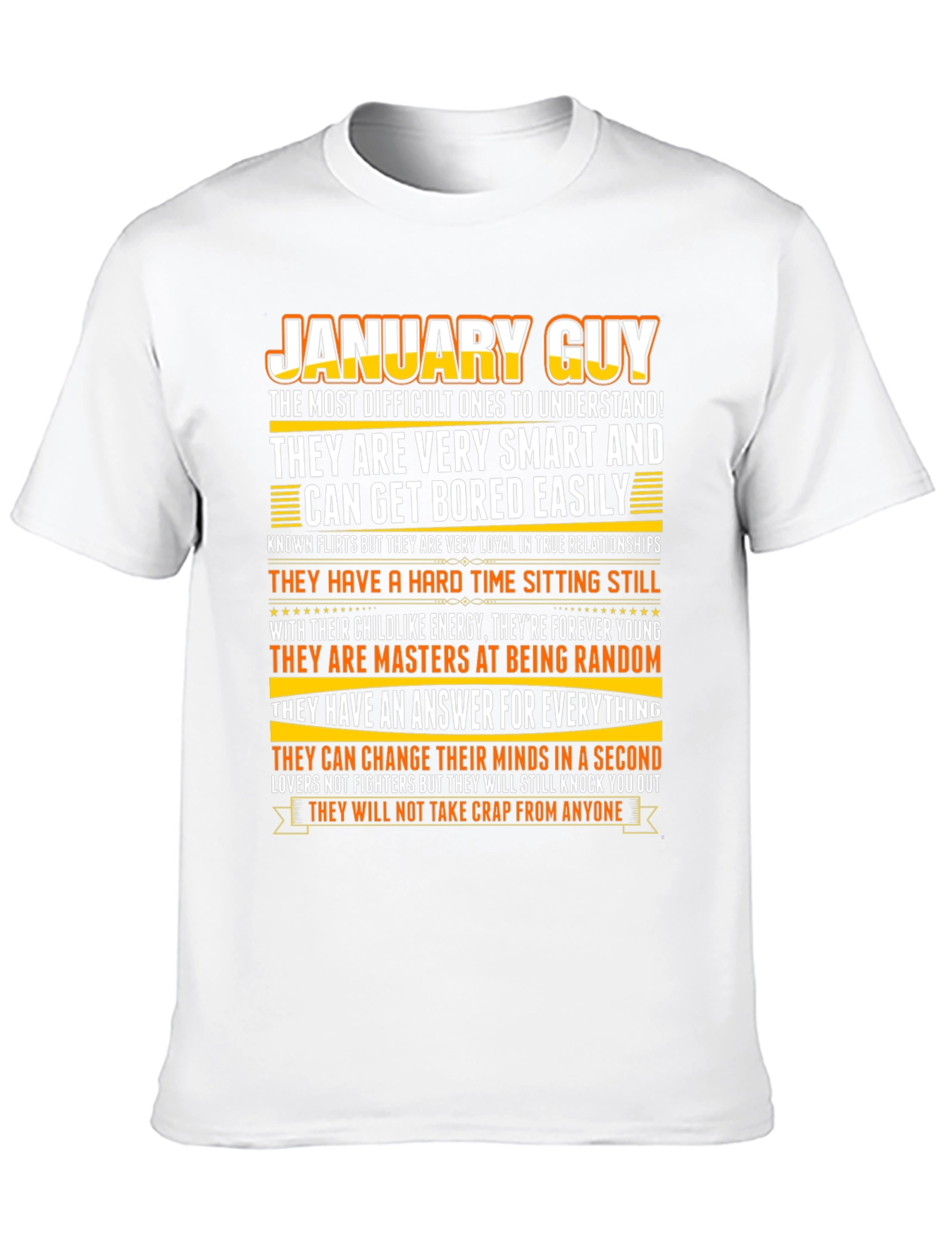 January Guy Graphic Tee - Black