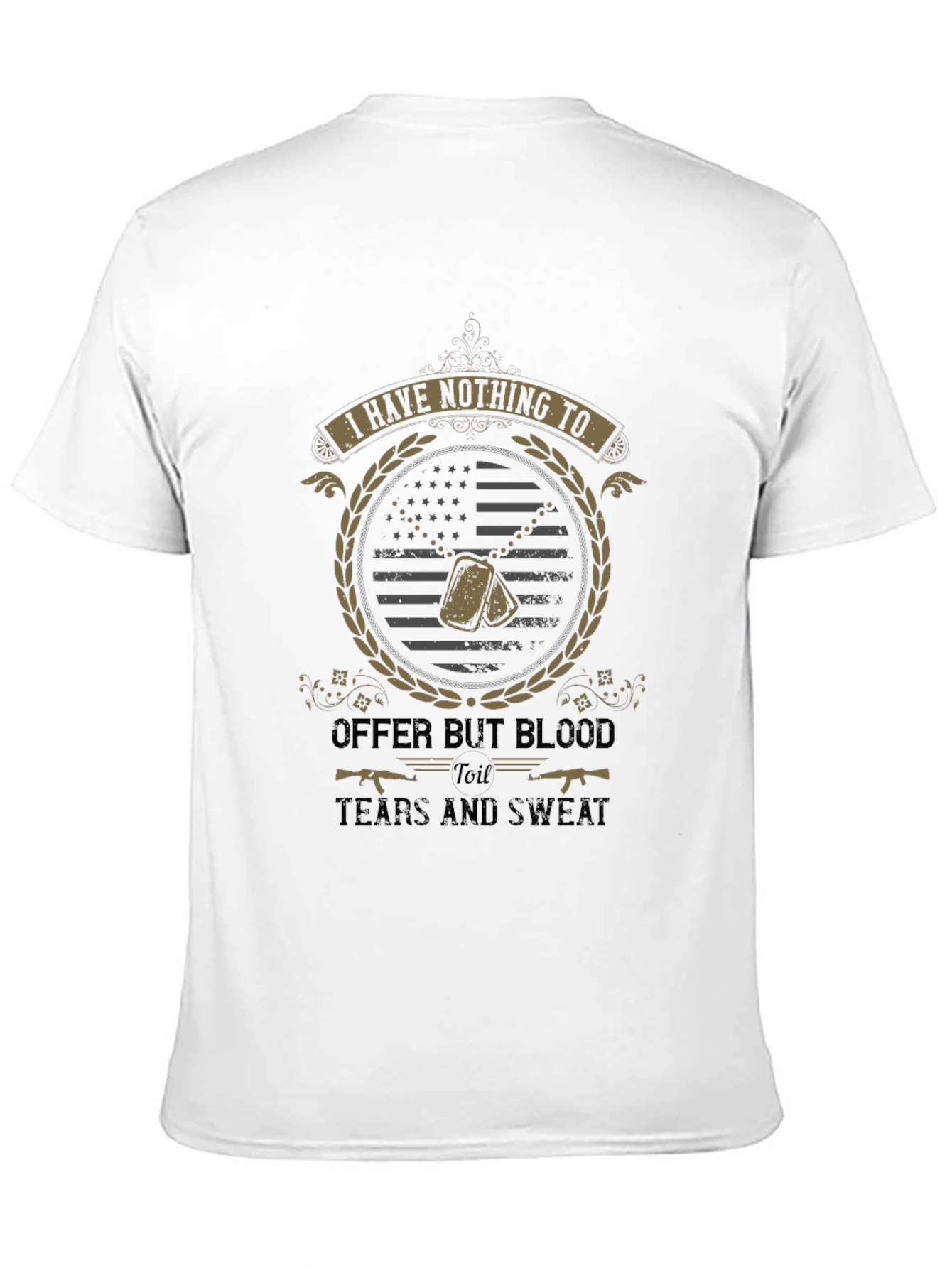 Patriotic I Have Nothing To Offer Graphic Tee