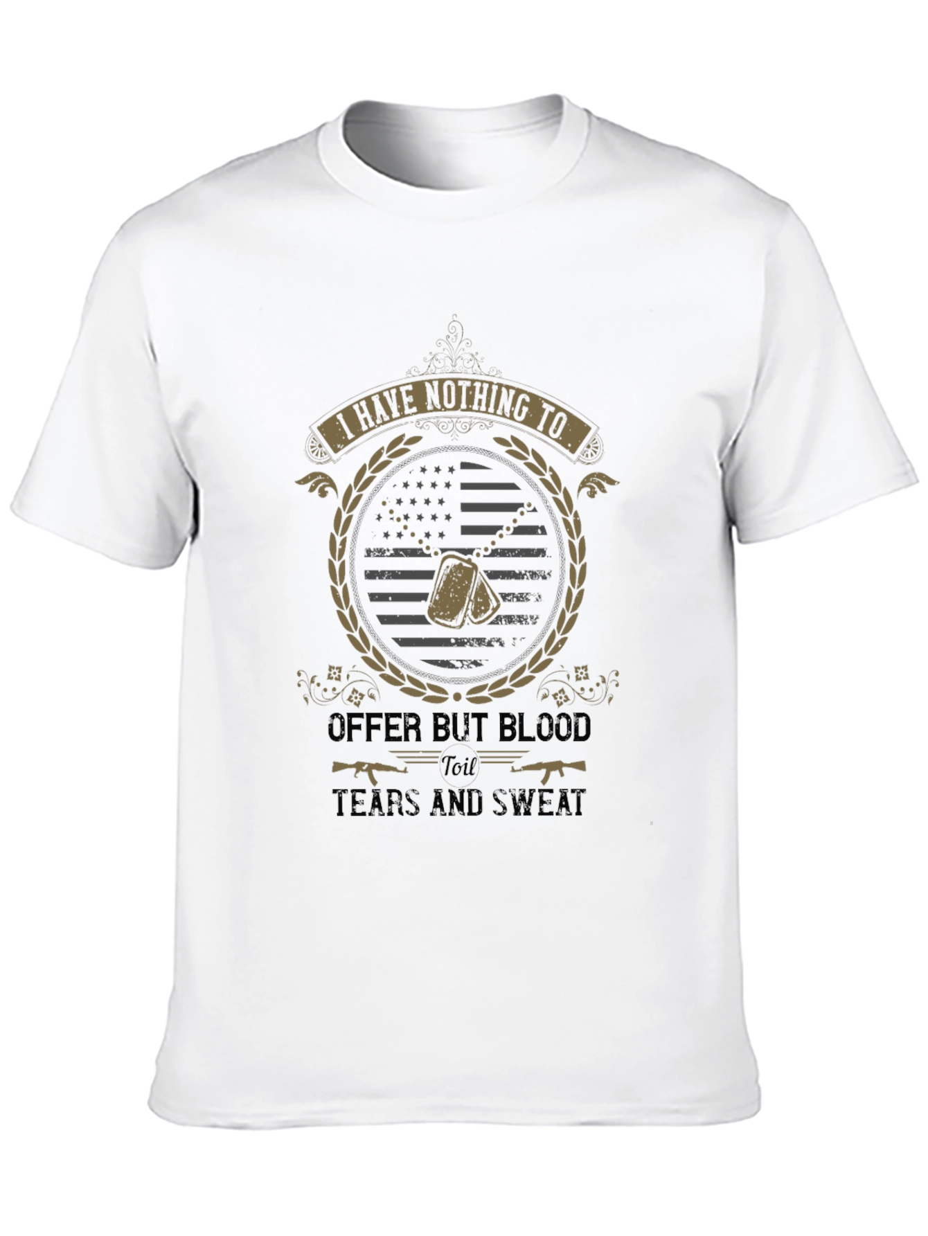 Patriotic I Have Nothing To Offer Graphic Tee