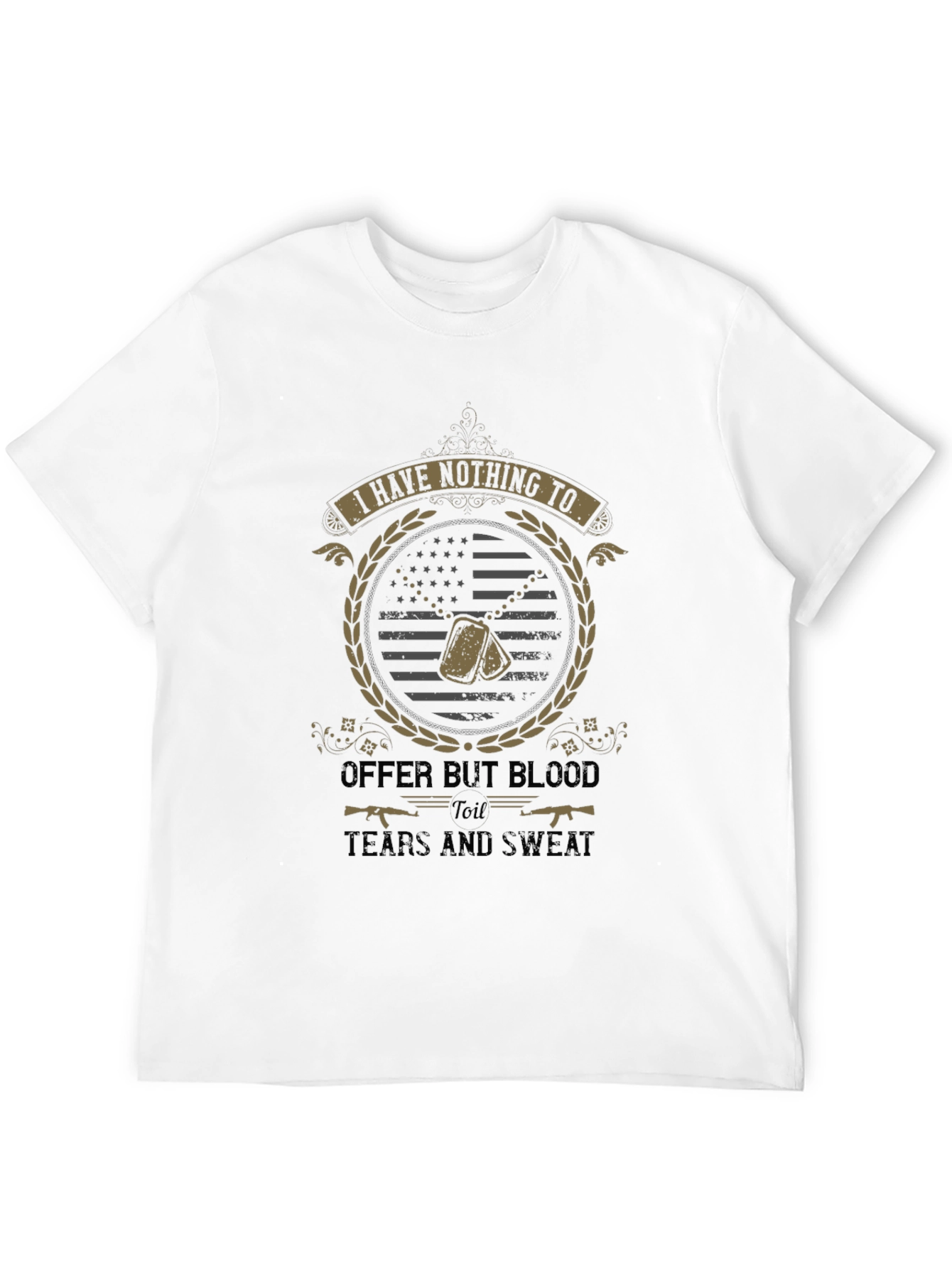 Patriotic I Have Nothing To Offer Graphic Tee
