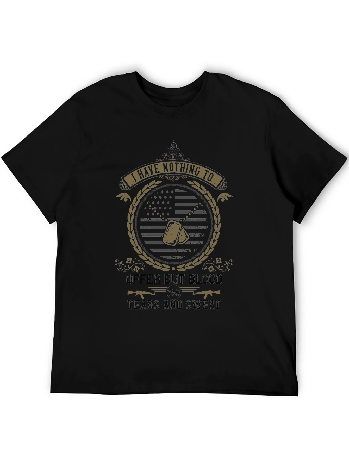 Patriotic I Have Nothing To Offer Graphic Tee