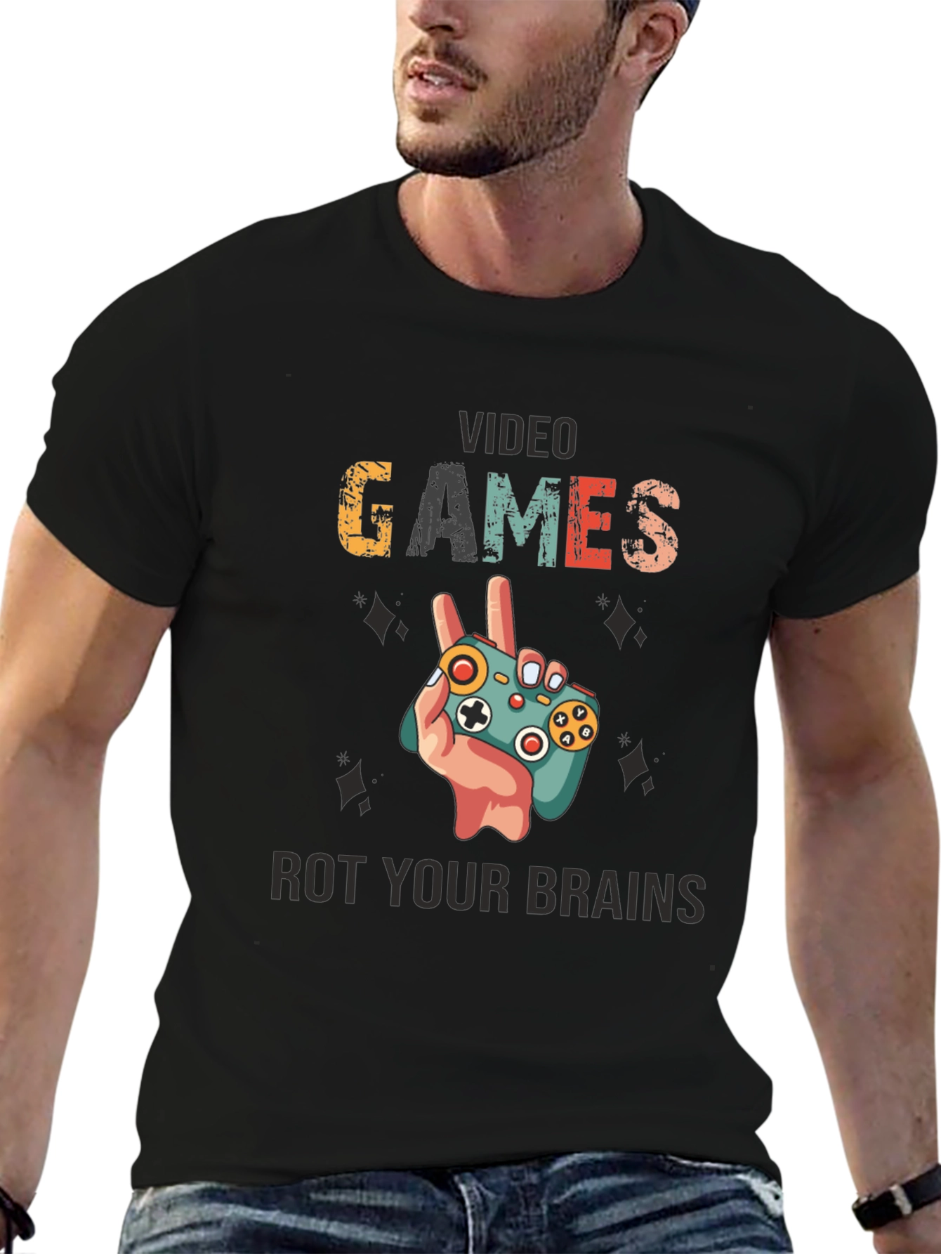 Video Games Rot Your Brains T-Shirt
