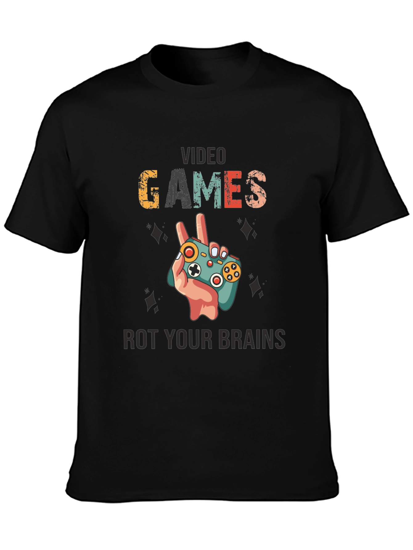 Video Games Rot Your Brains T-Shirt