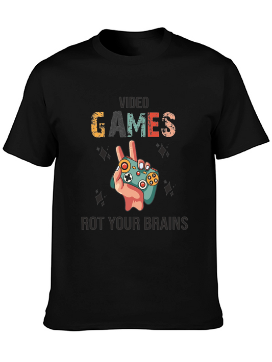 Video Games Rot Your Brains T-Shirt