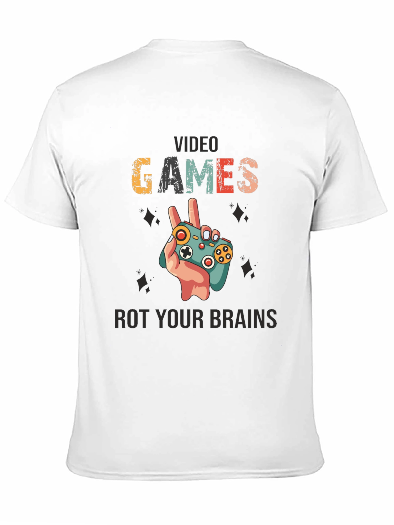 Video Games Rot Your Brains T-Shirt