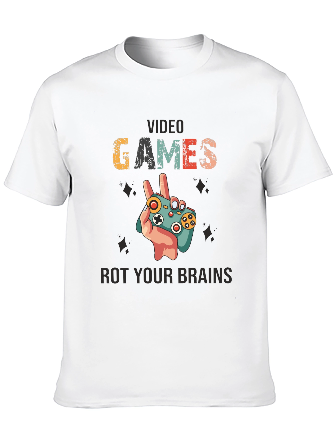 Video Games Rot Your Brains T-Shirt
