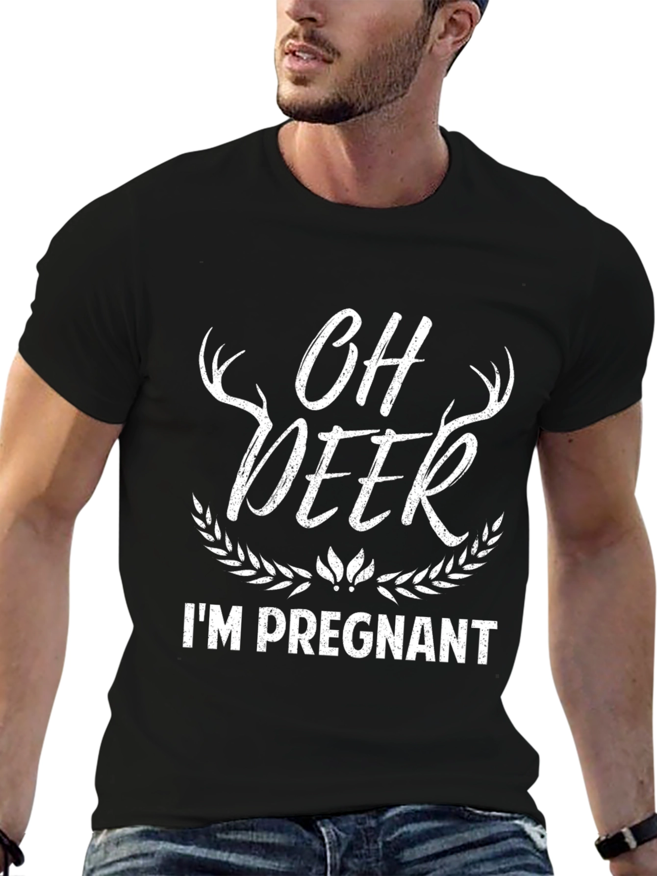 Oh Deer Im Pregnant T-Shirt