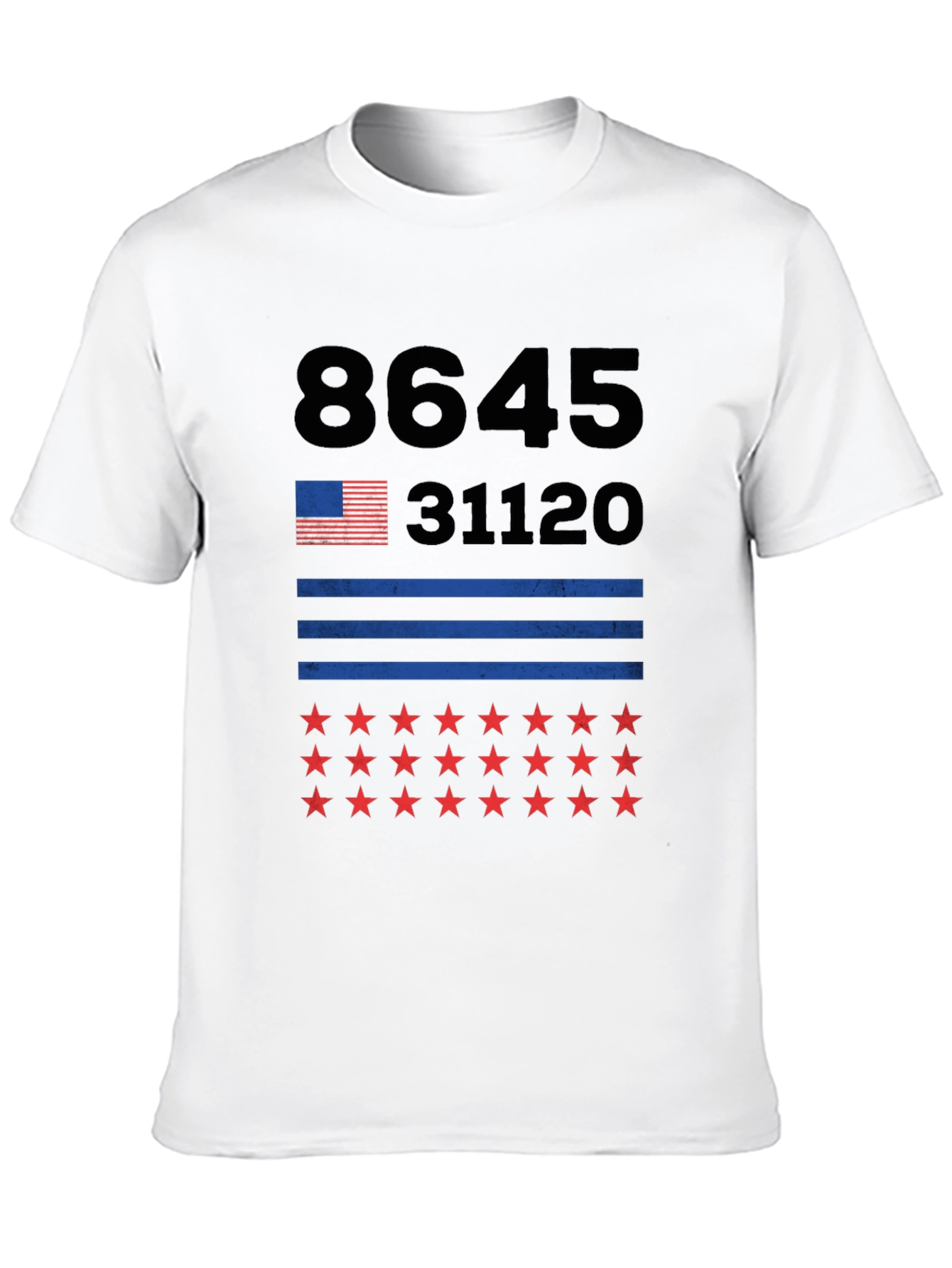 8645 31120 Stars & Stripes Graphic Tee