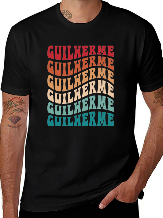 Retro Guilherme Name T-Shirt