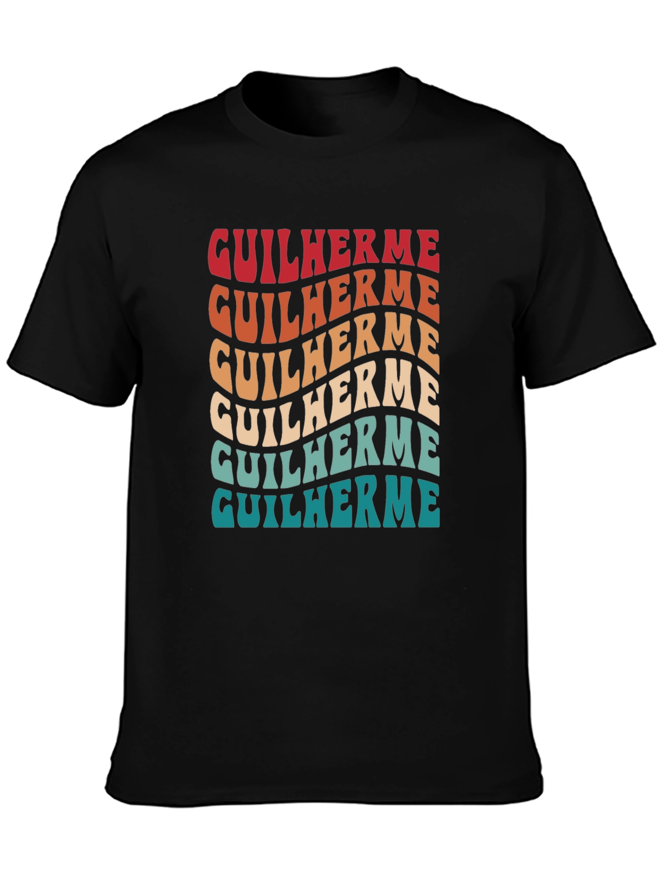 Retro Guilherme Name T-Shirt