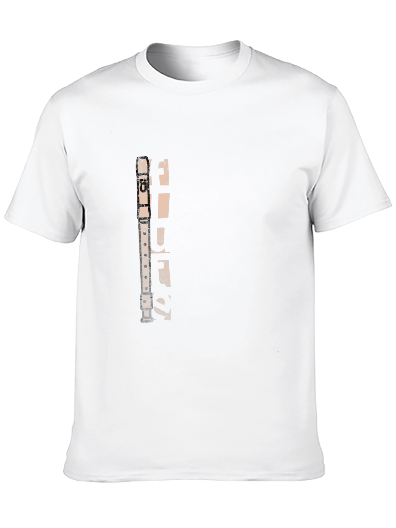 Flute Graphic Tee - Music Lovers Gift