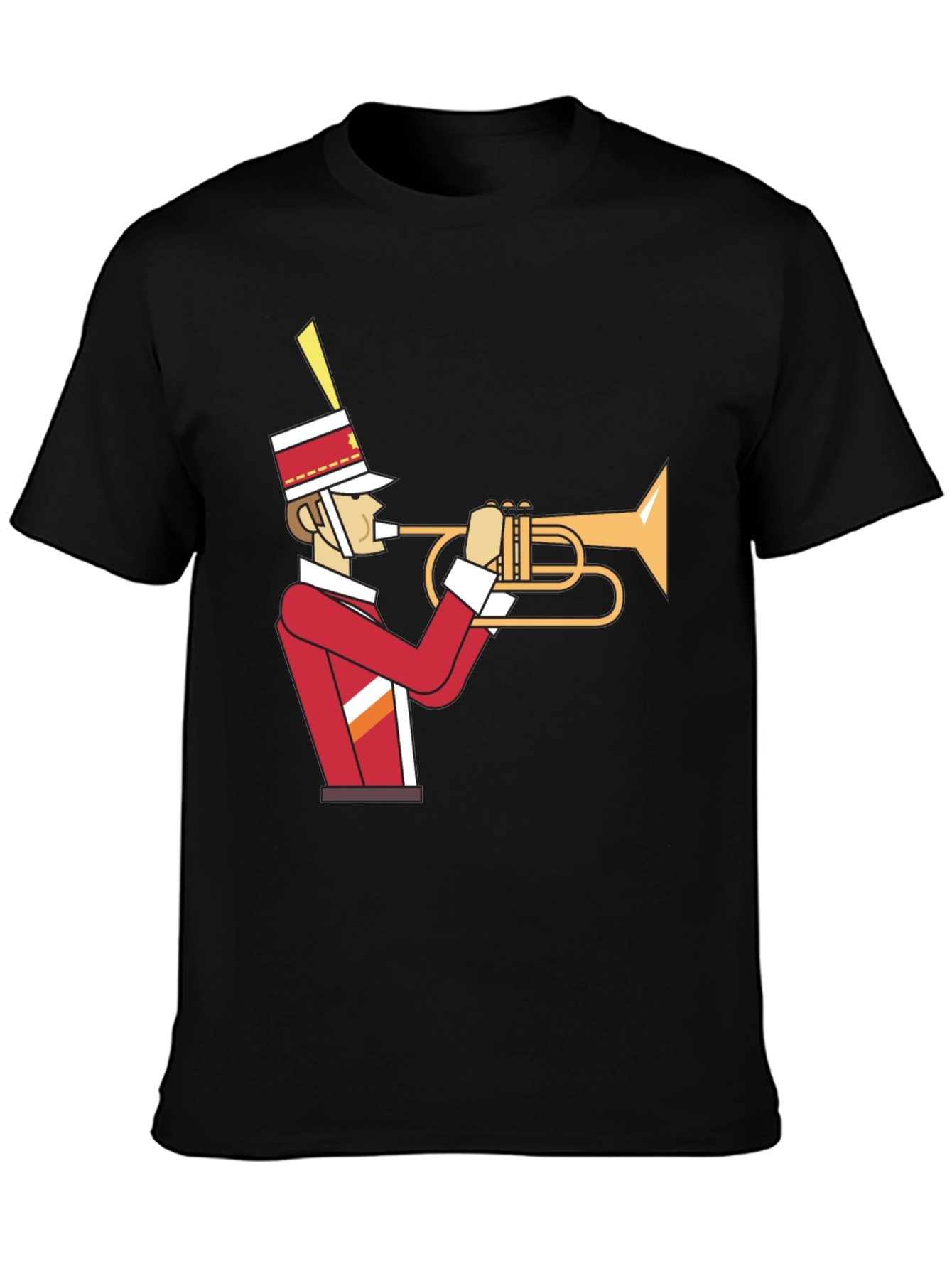 Marching Band Trumpet Player Graphic Tee