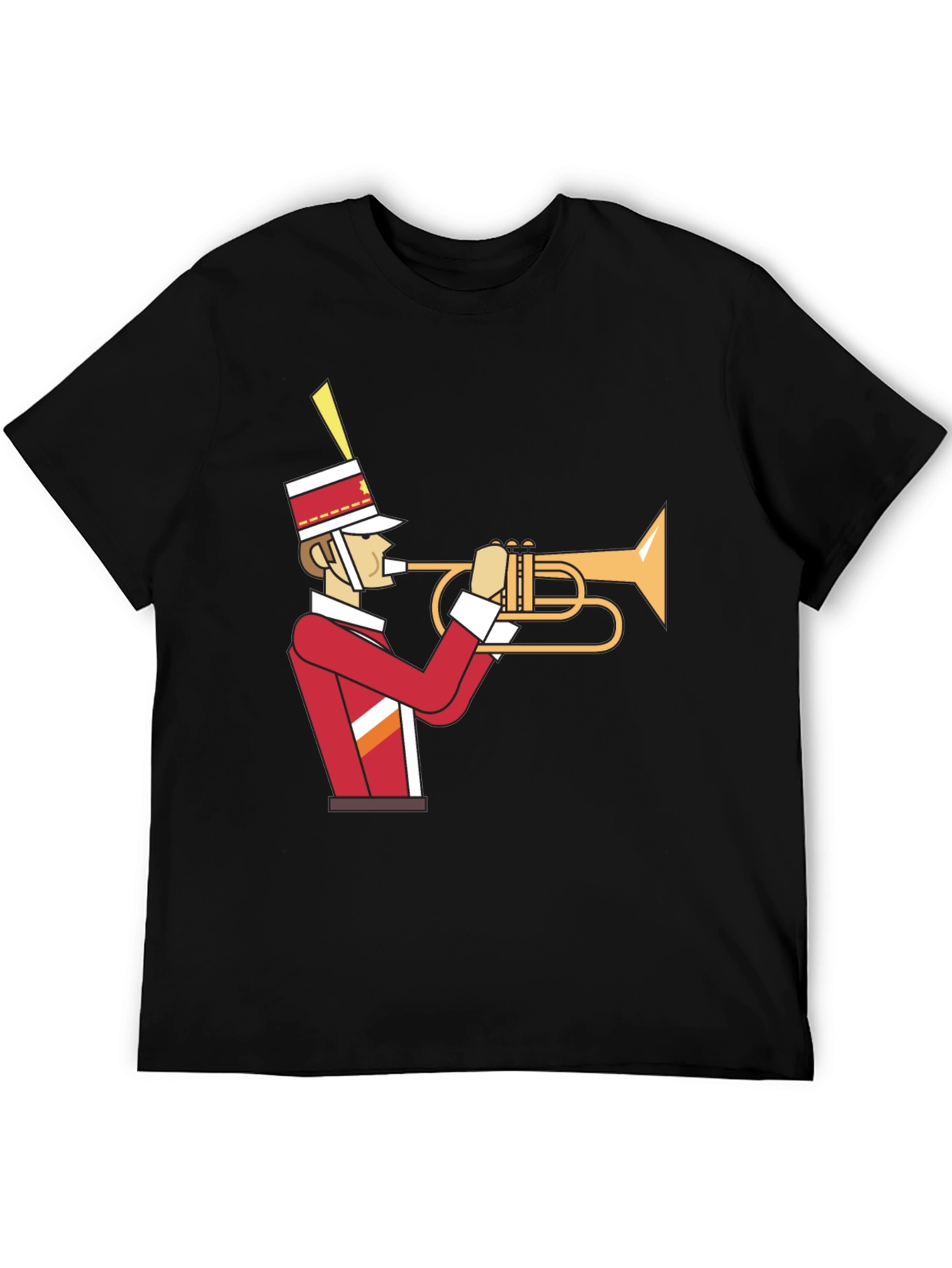 Marching Band Trumpet Player Graphic Tee