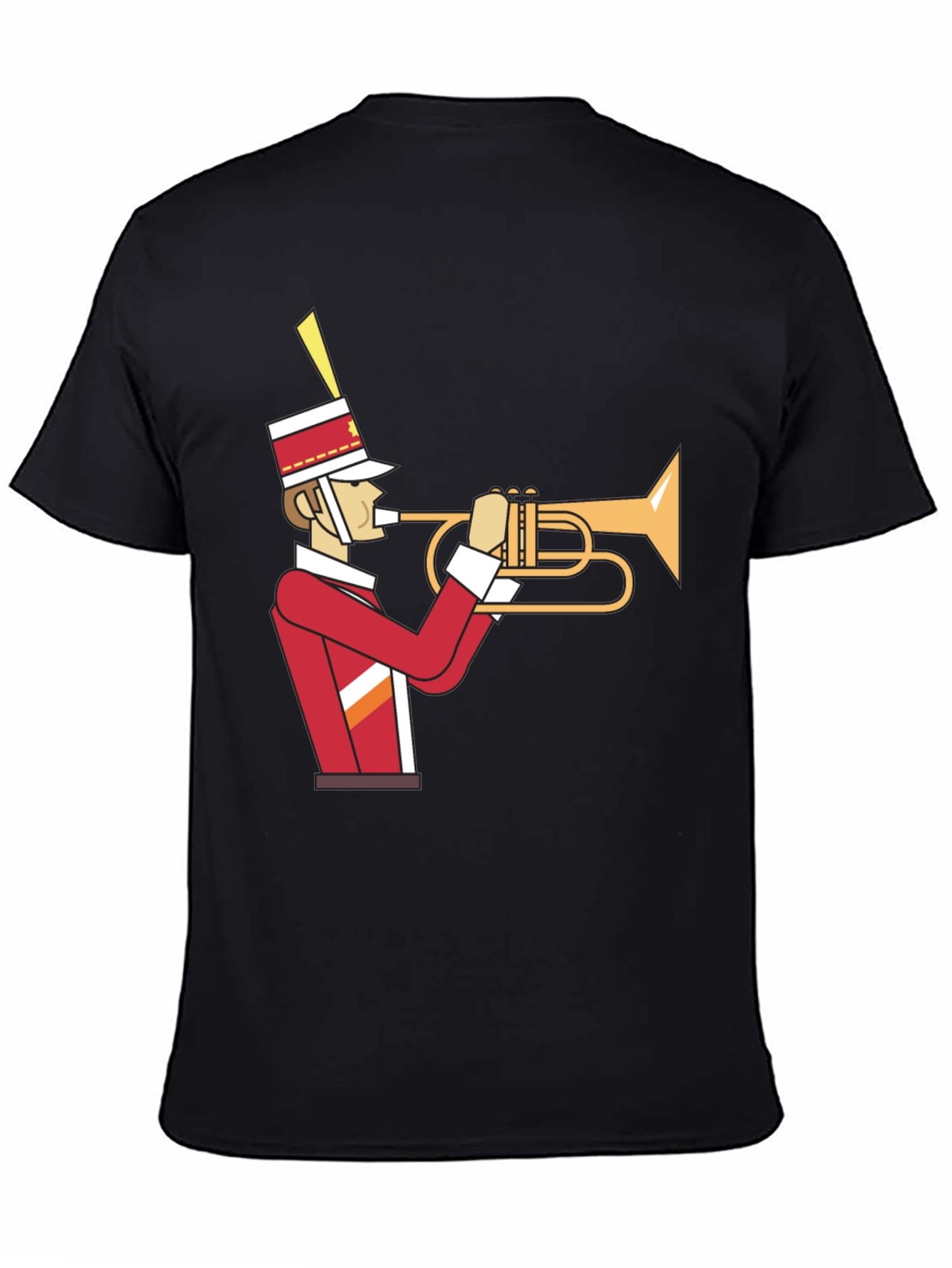 Marching Band Trumpet Player Graphic Tee