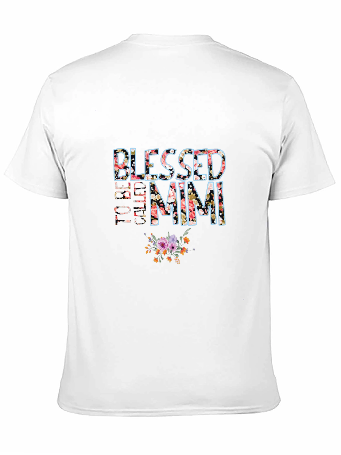 Blessed to be Called Mimi Floral T-Shirt