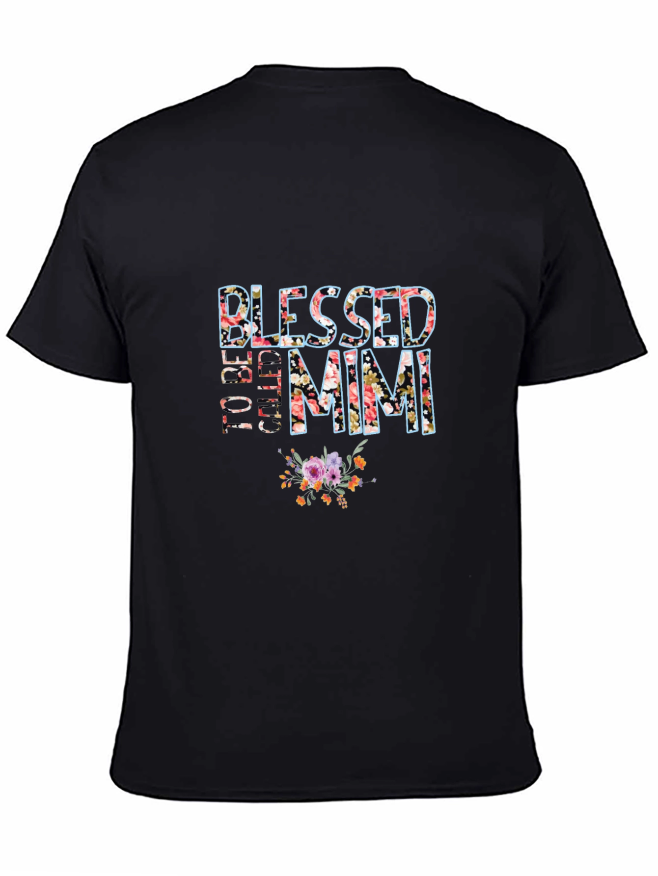 Blessed to be Called Mimi Floral T-Shirt