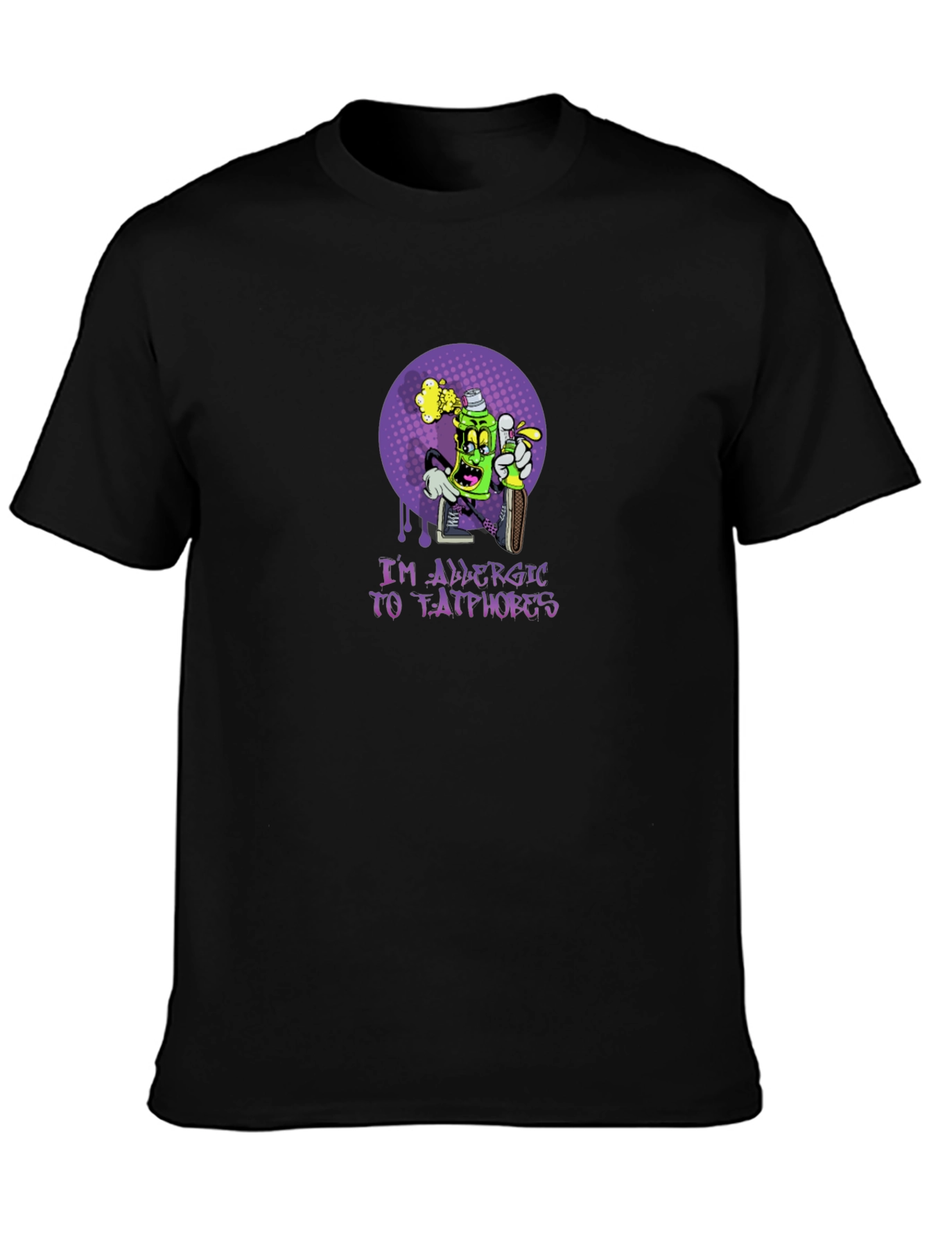 Im Allergic to Fatphobes Graphic T-Shirt