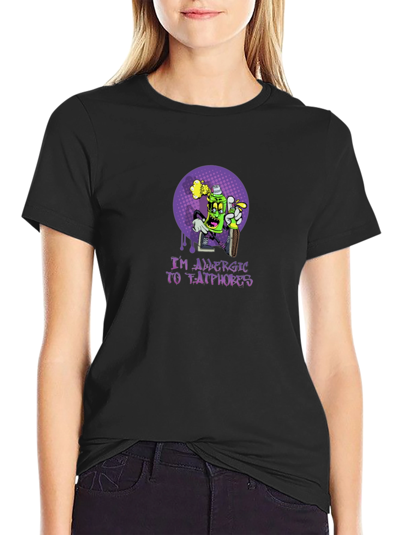 Im Allergic to Fatphobes Graphic T-Shirt