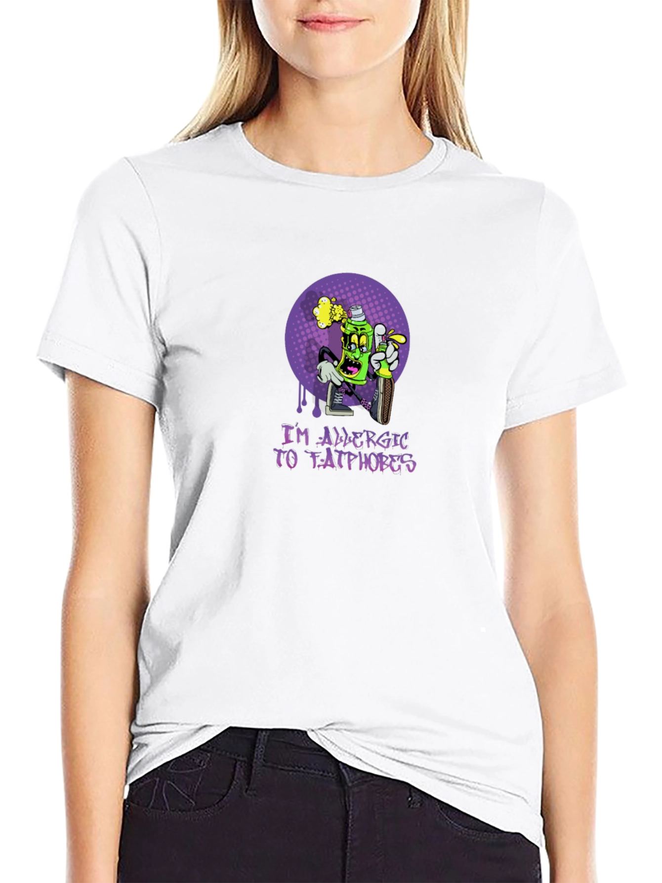 Im Allergic to Fatphobes Graphic T-Shirt