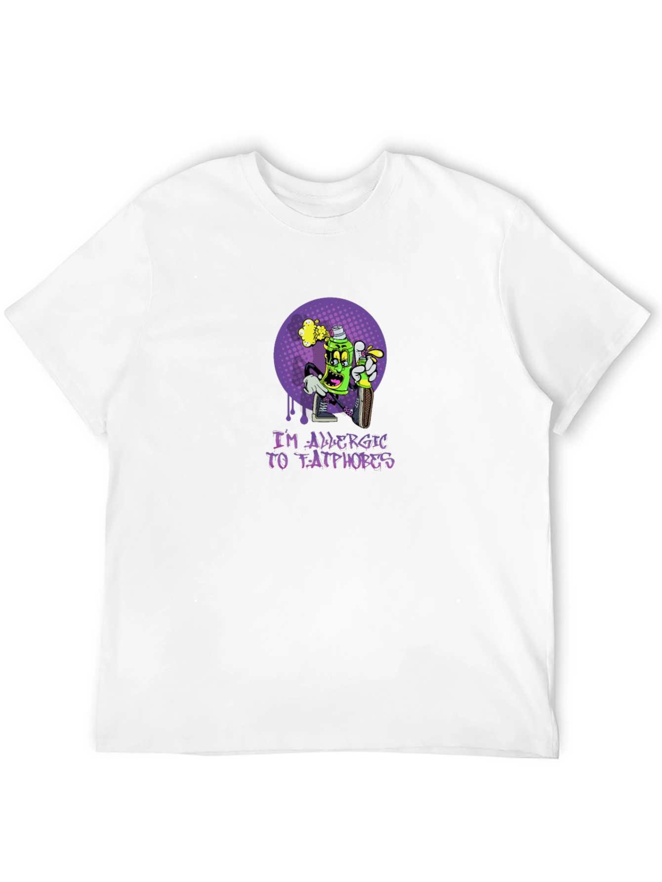Im Allergic to Fatphobes Graphic T-Shirt