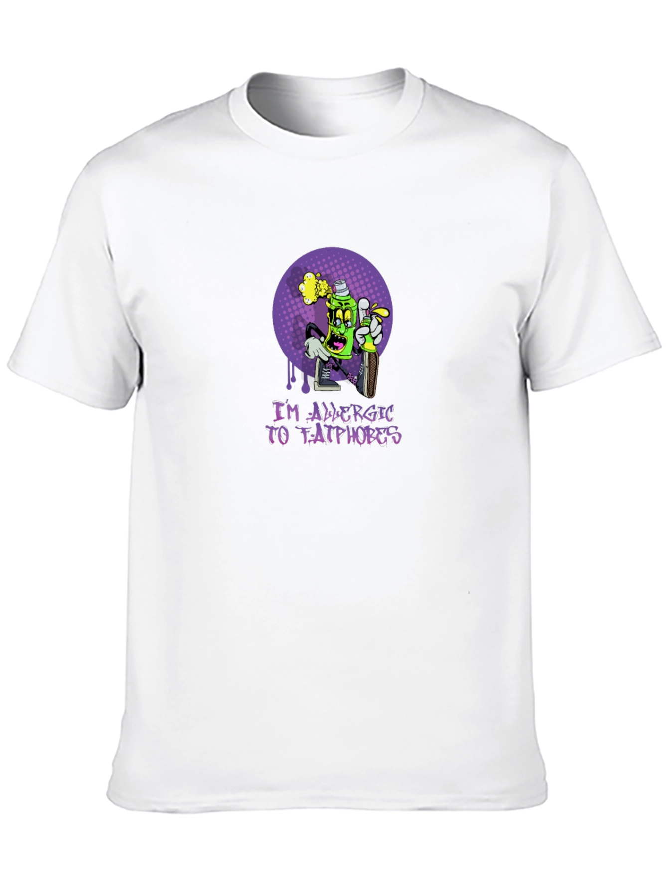 Im Allergic to Fatphobes Graphic T-Shirt