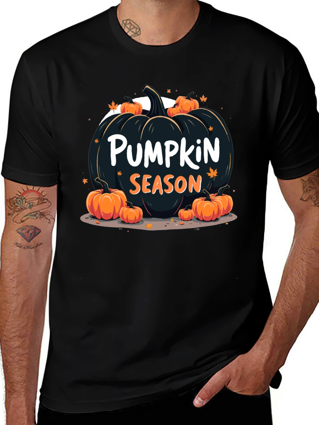 Pumpkin Season Graphic Tee - Halloween T-Shirt