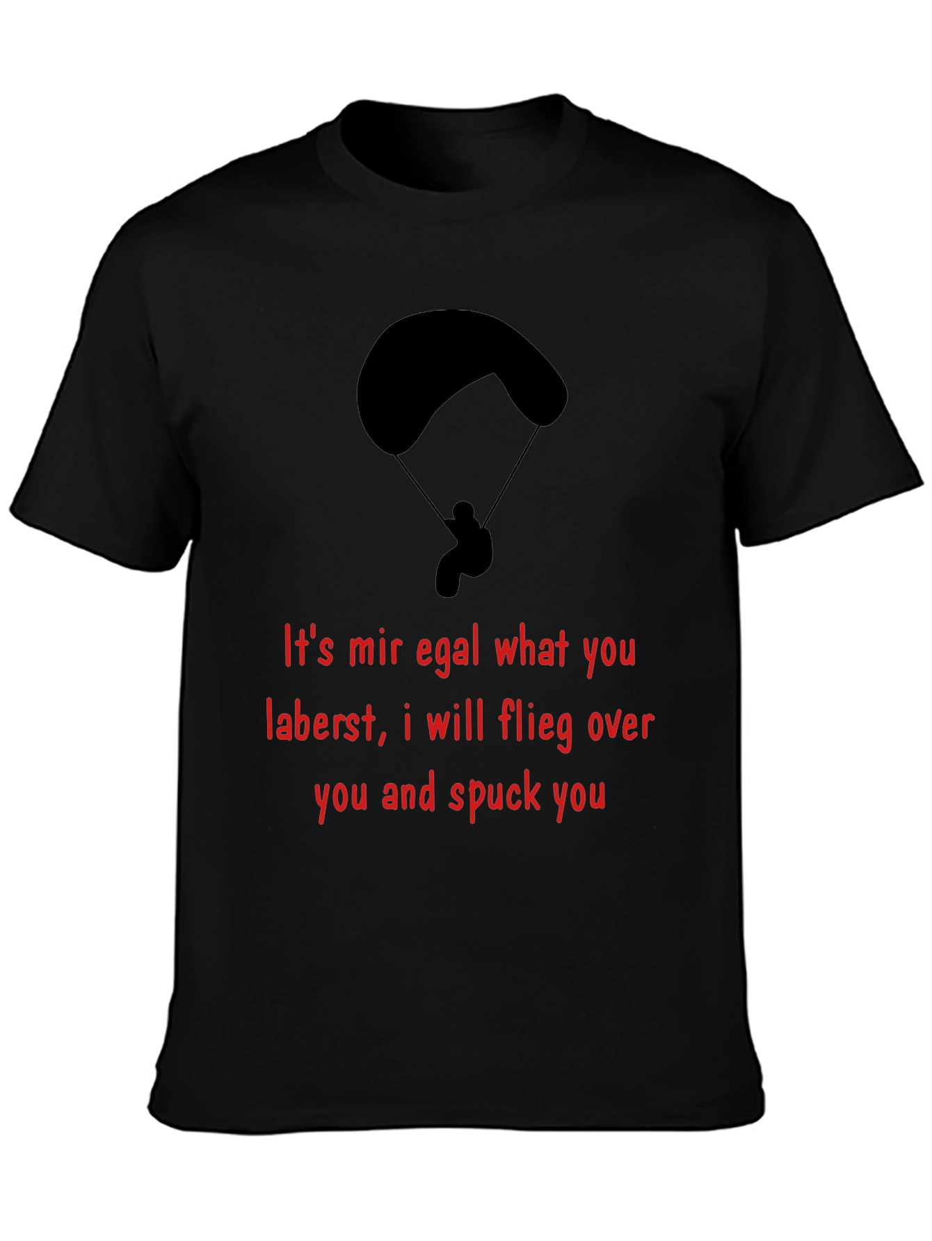 Funny Paragliding T-Shirt