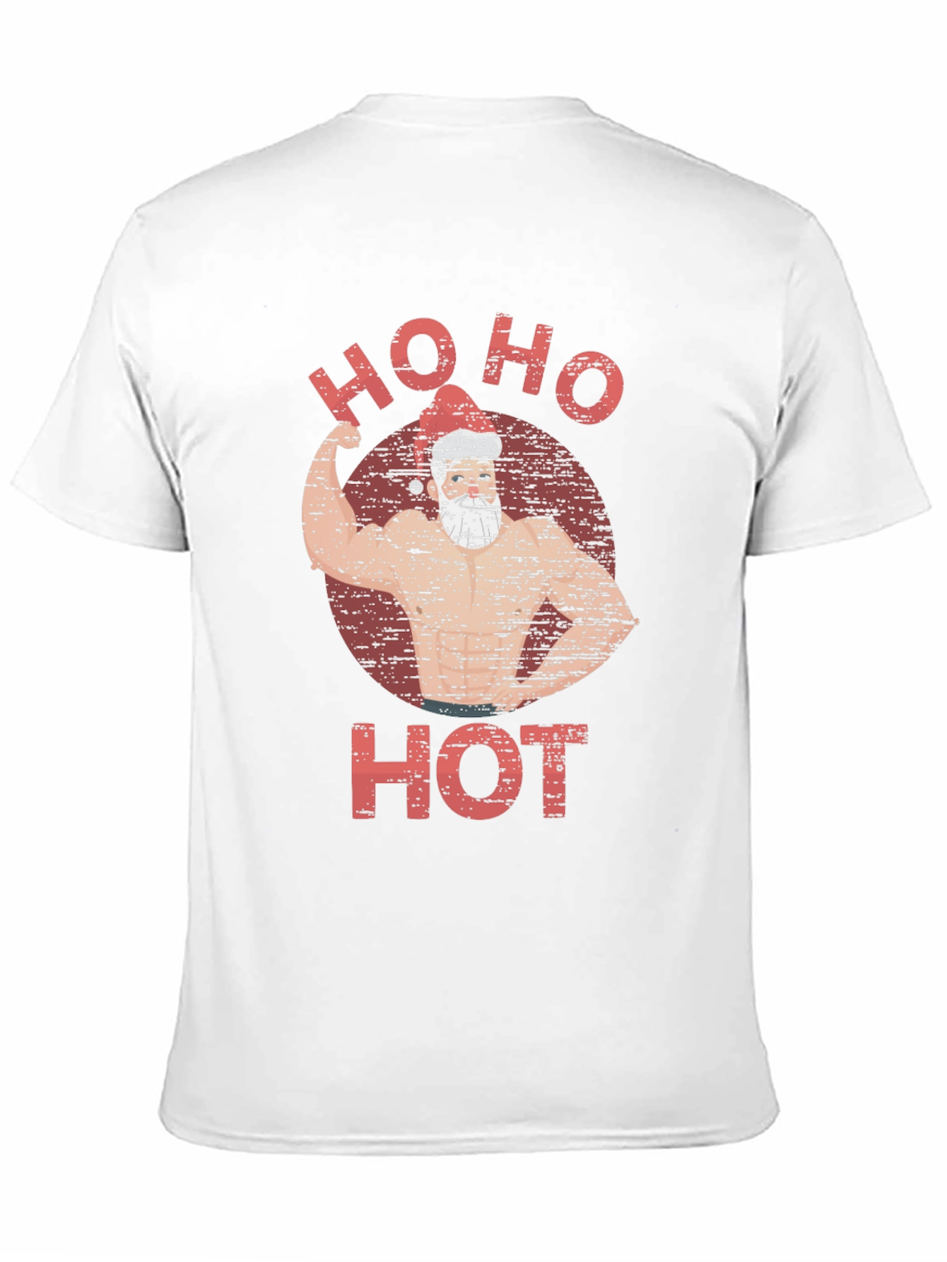 Ho Ho Hot Santa Muscle T-Shirt