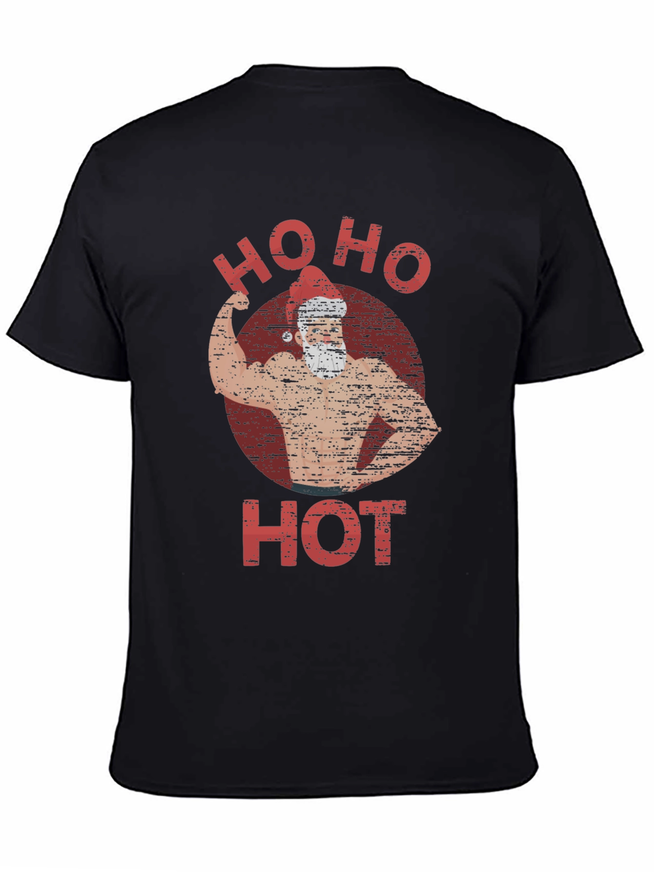 Ho Ho Hot Santa Muscle T-Shirt