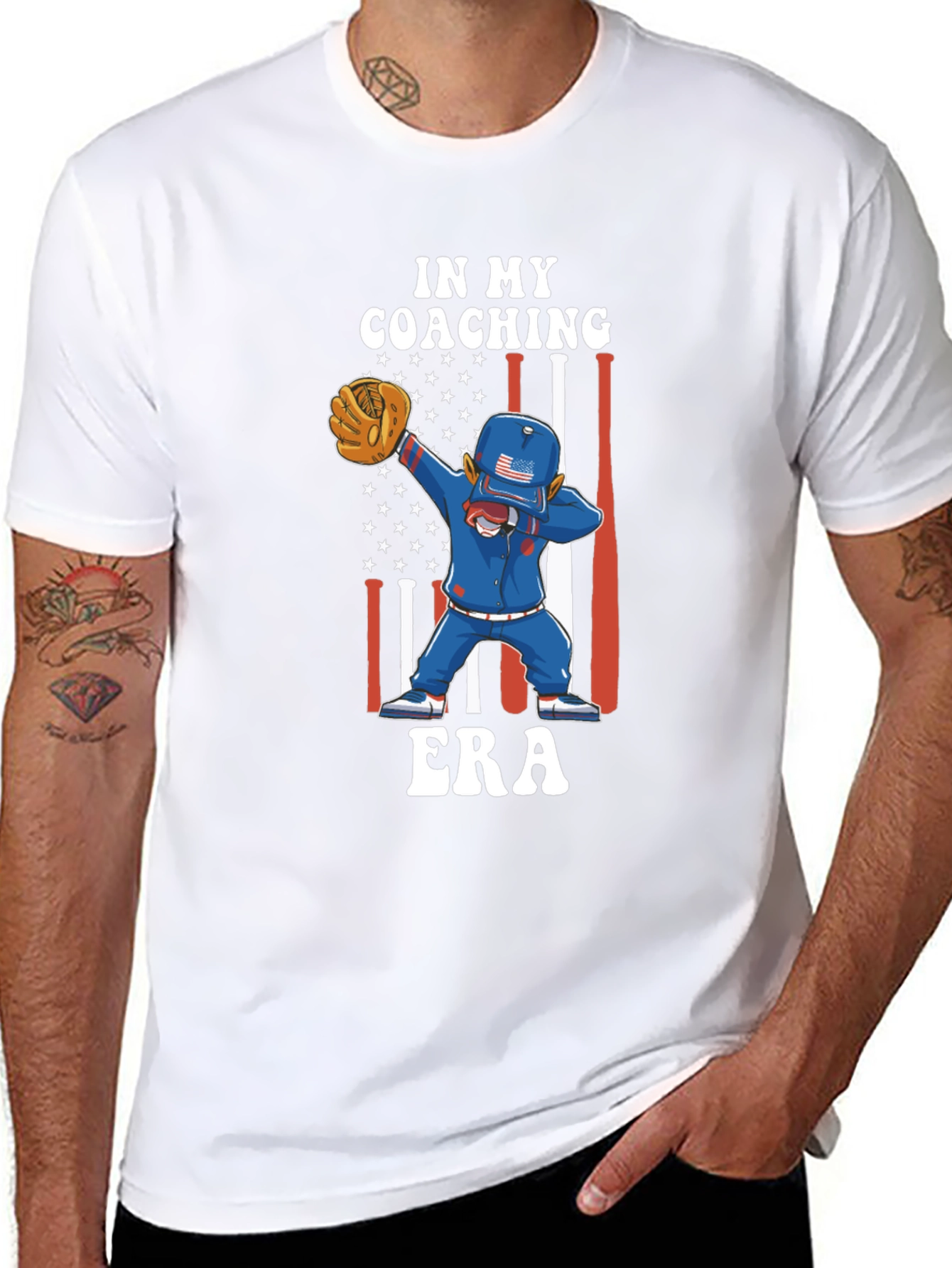 Coaching Era Baseball Graphic Tee