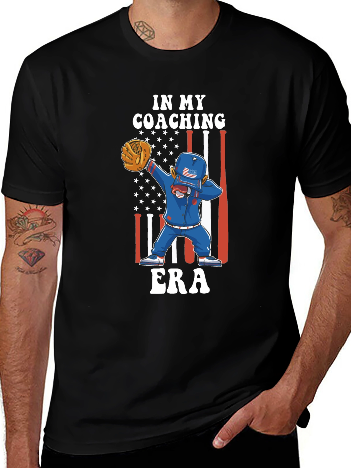 Coaching Era Baseball Graphic Tee
