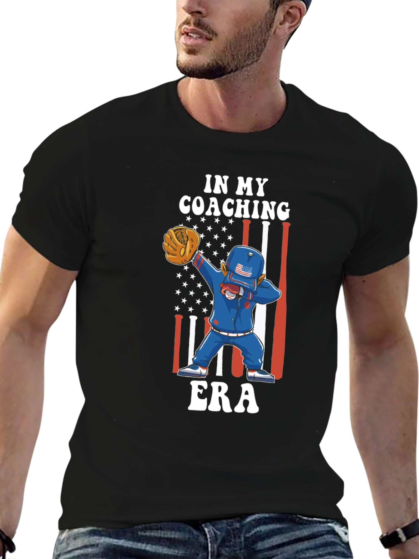 Coaching Era Baseball Graphic Tee