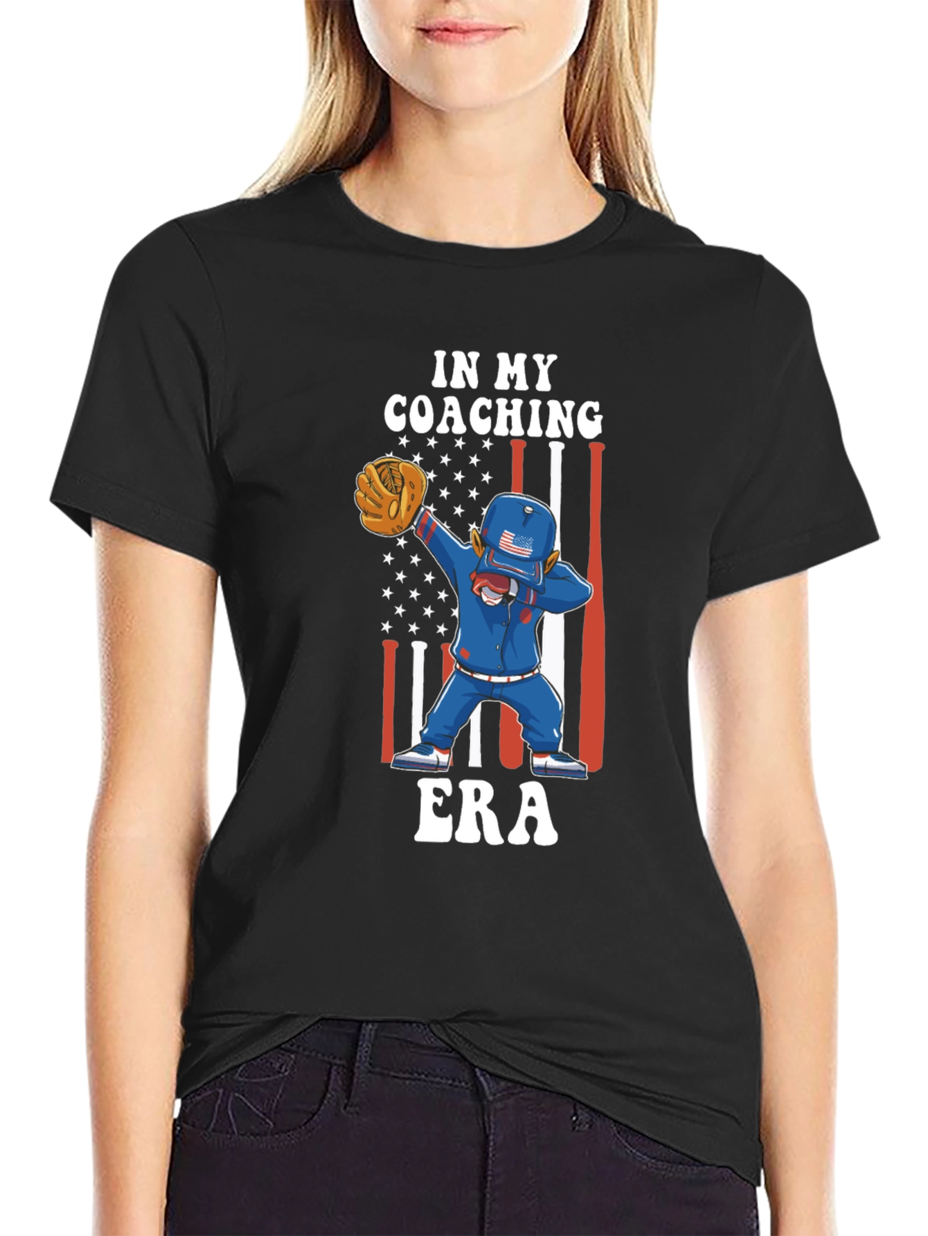 Coaching Era Baseball Graphic Tee