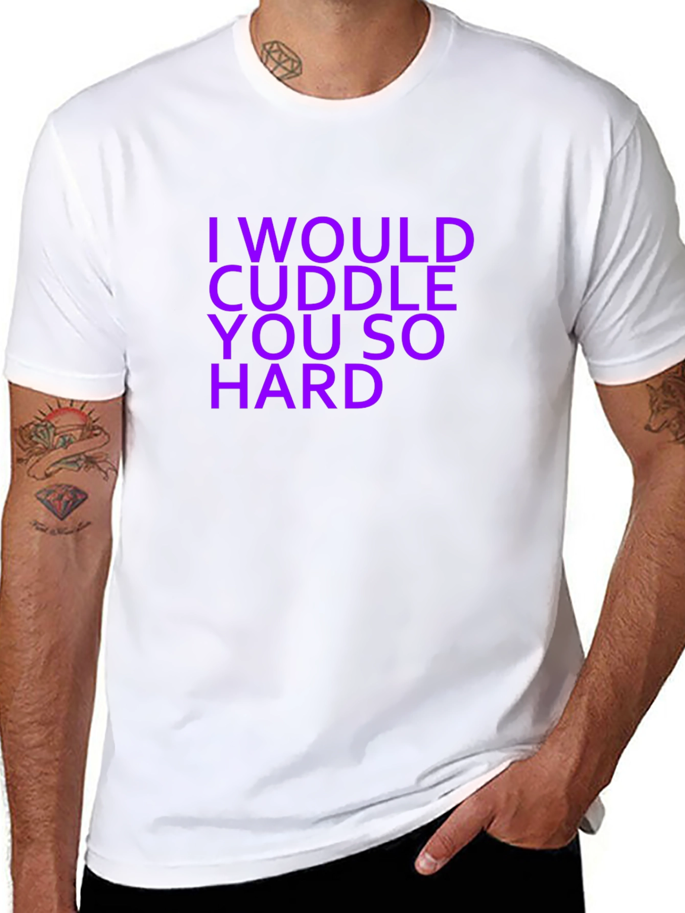 I Would Cuddle You So Hard Graphic T-Shirt