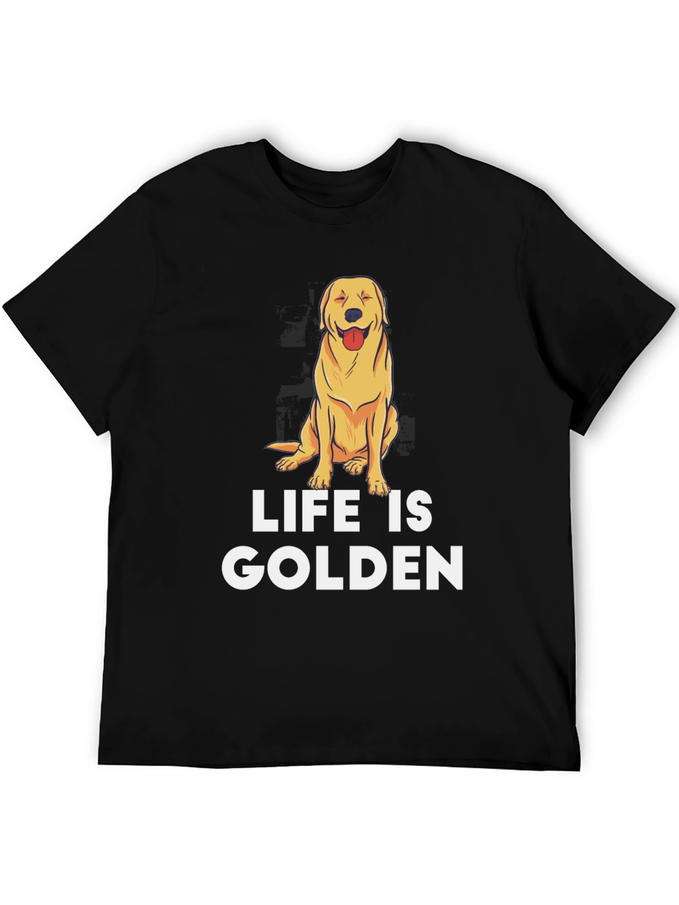 Life is Golden Retriever Graphic Tee