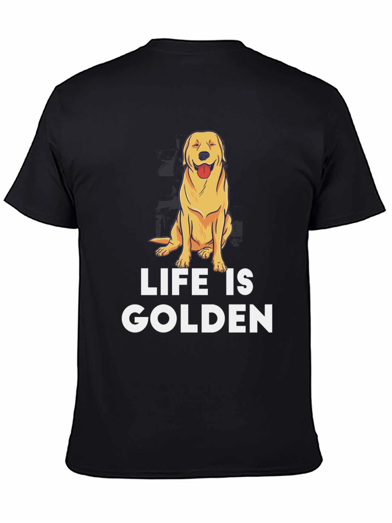 Life is Golden Retriever Graphic Tee