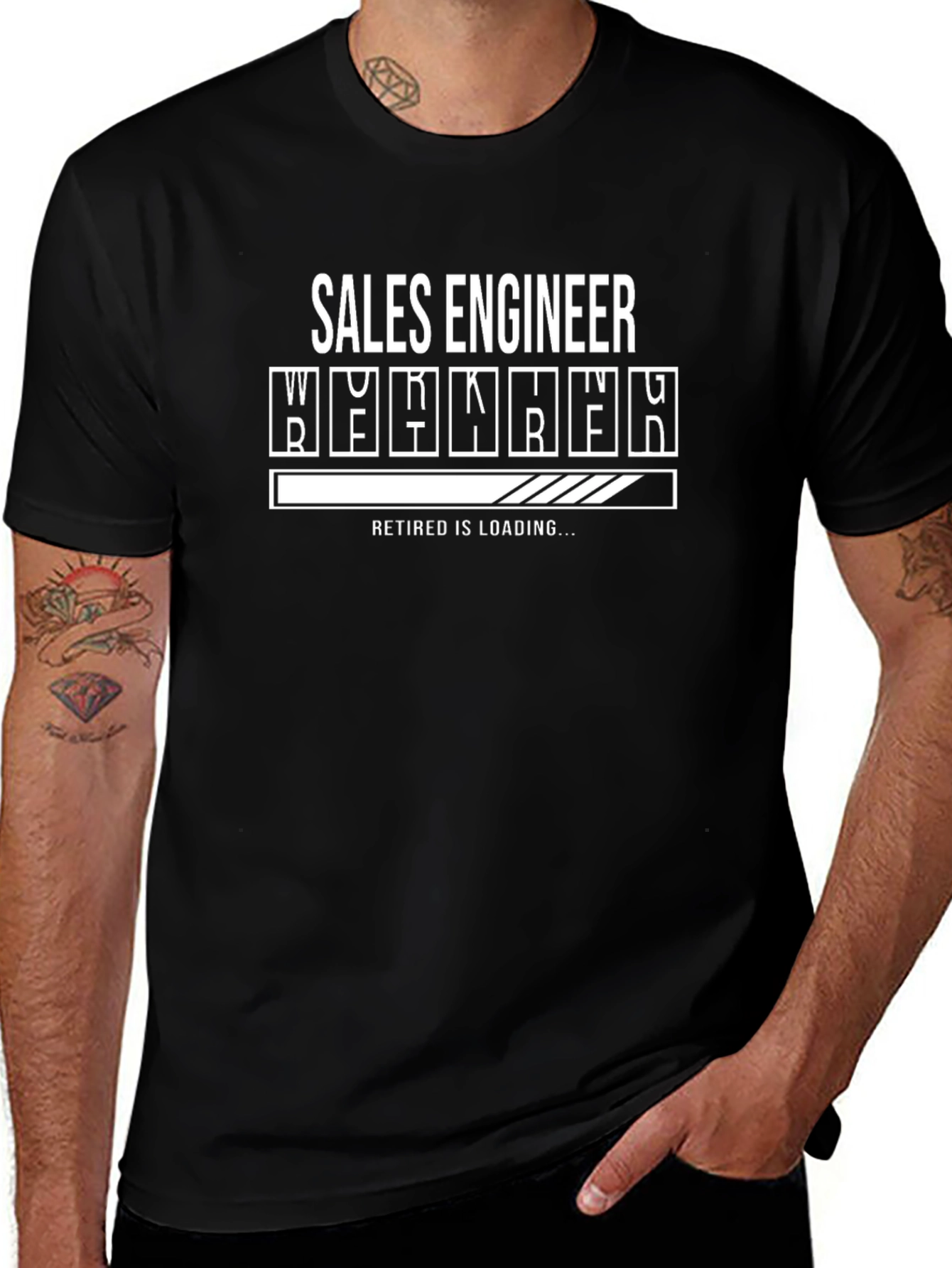 Sales Engineer Retirement Loading T-Shirt