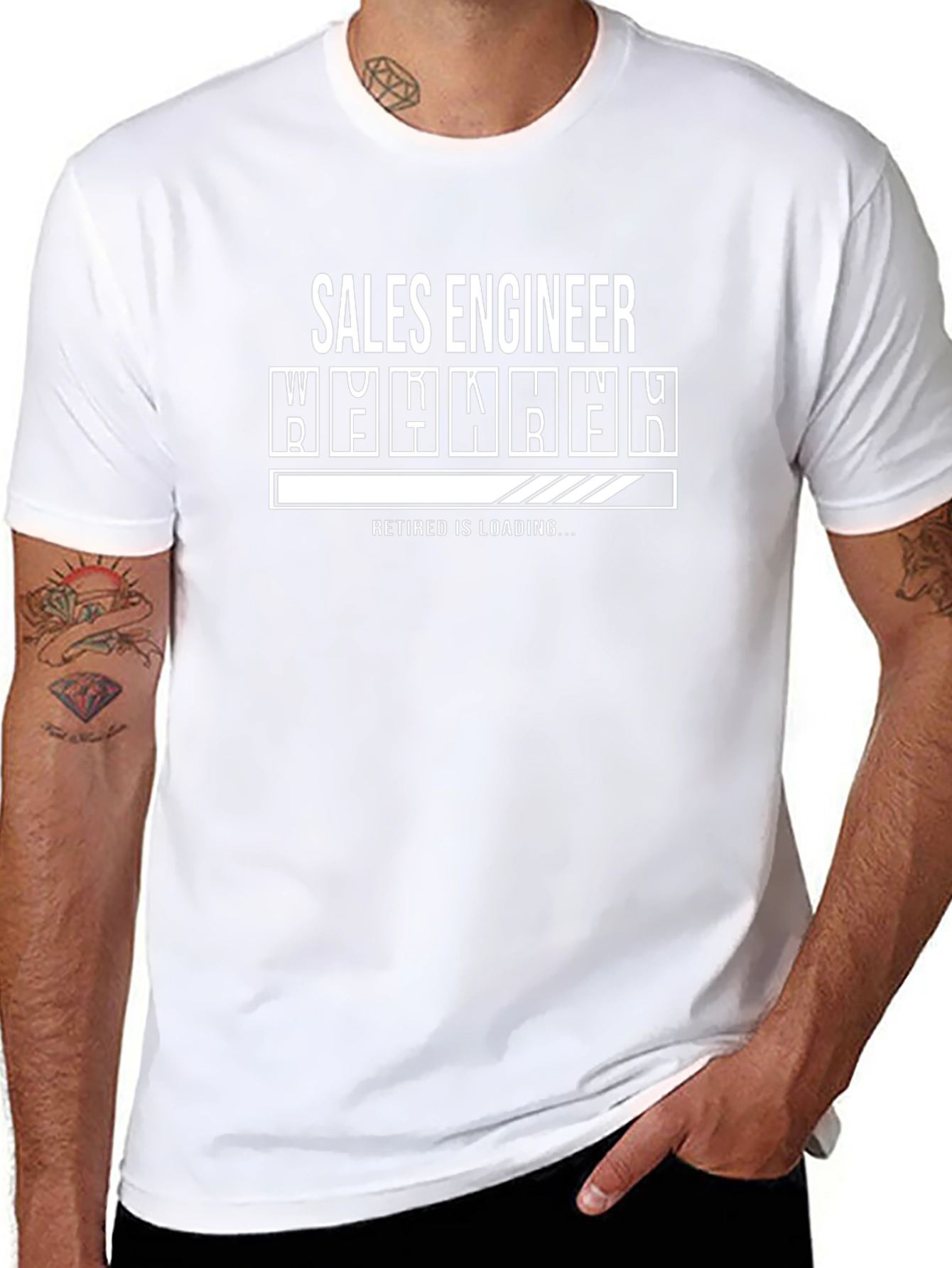 Sales Engineer Retirement Loading T-Shirt