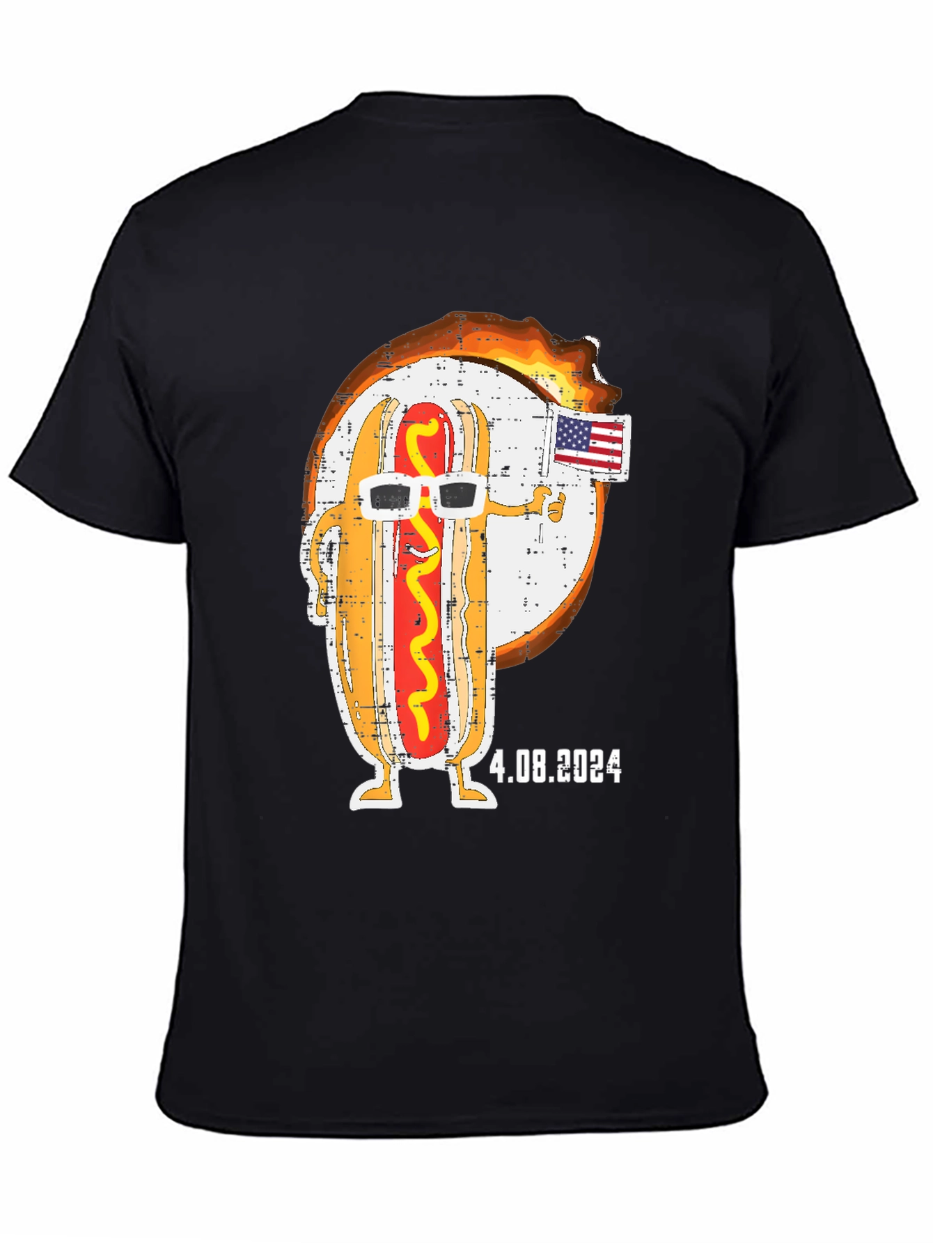 Cool Hotdog 4th of July 2024 T-Shirt