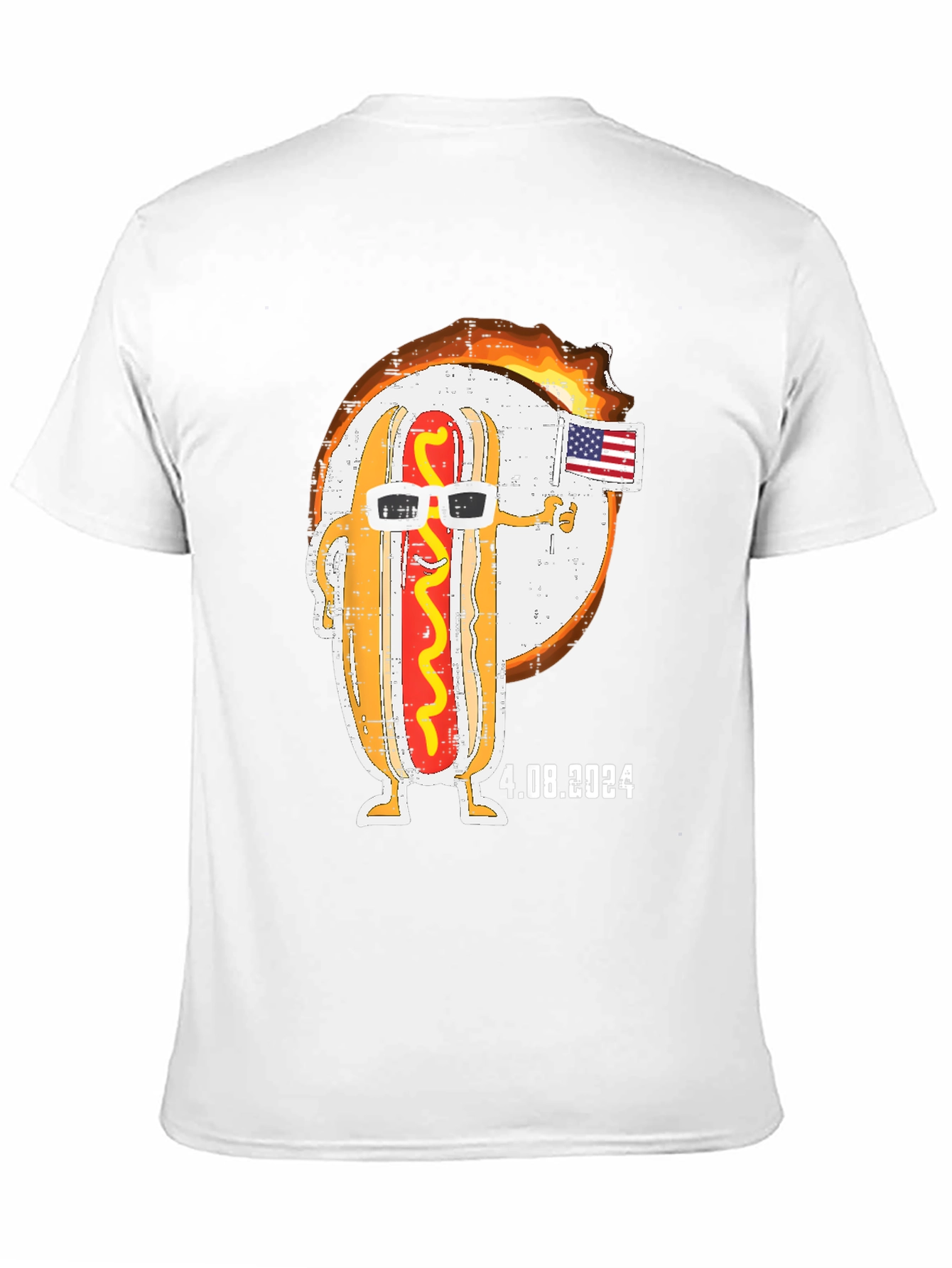 Cool Hotdog 4th of July 2024 T-Shirt