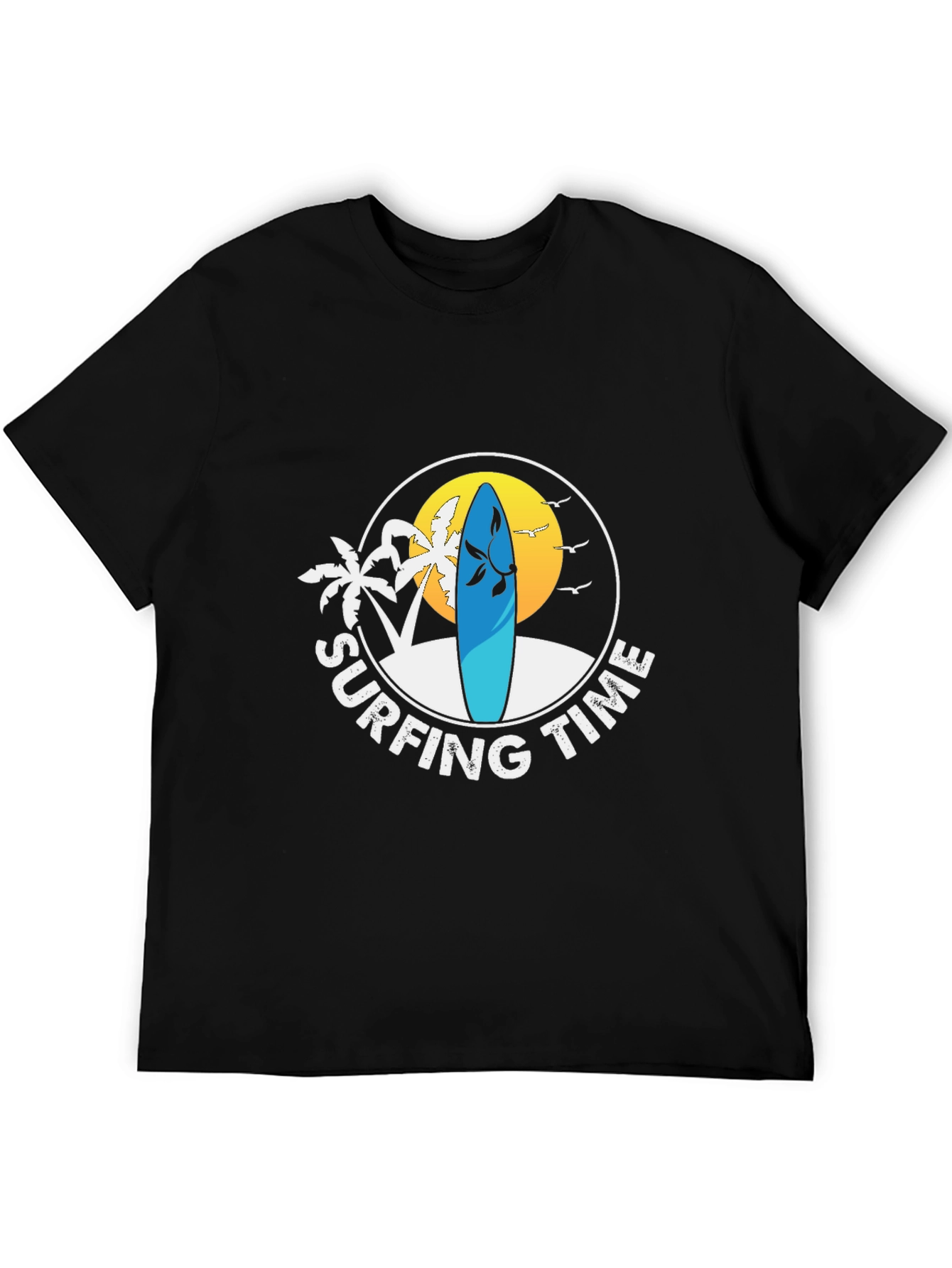 Surfing Time Graphic Tee - Beach Vibes