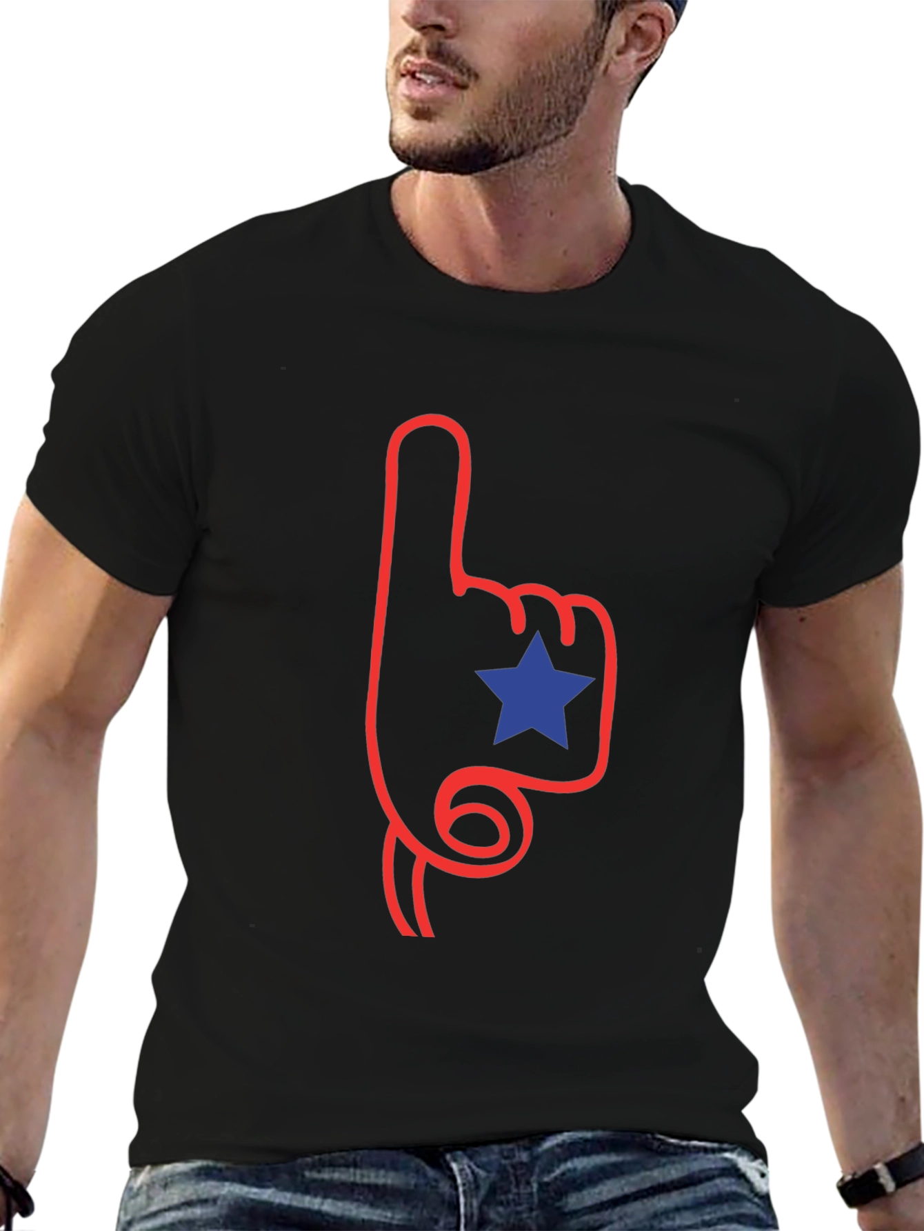 Patriotic Foam Finger T-Shirt