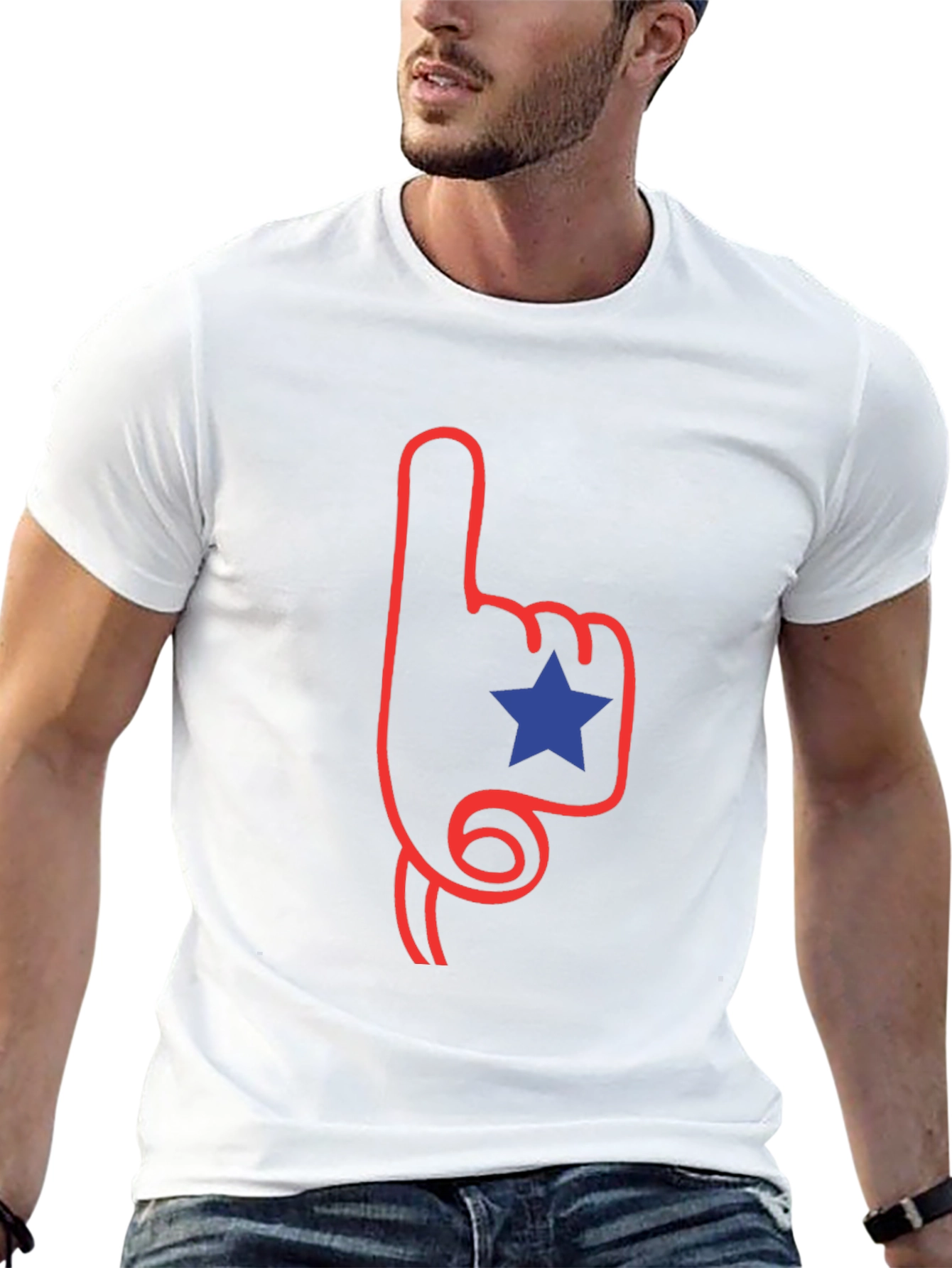 Patriotic Foam Finger T-Shirt