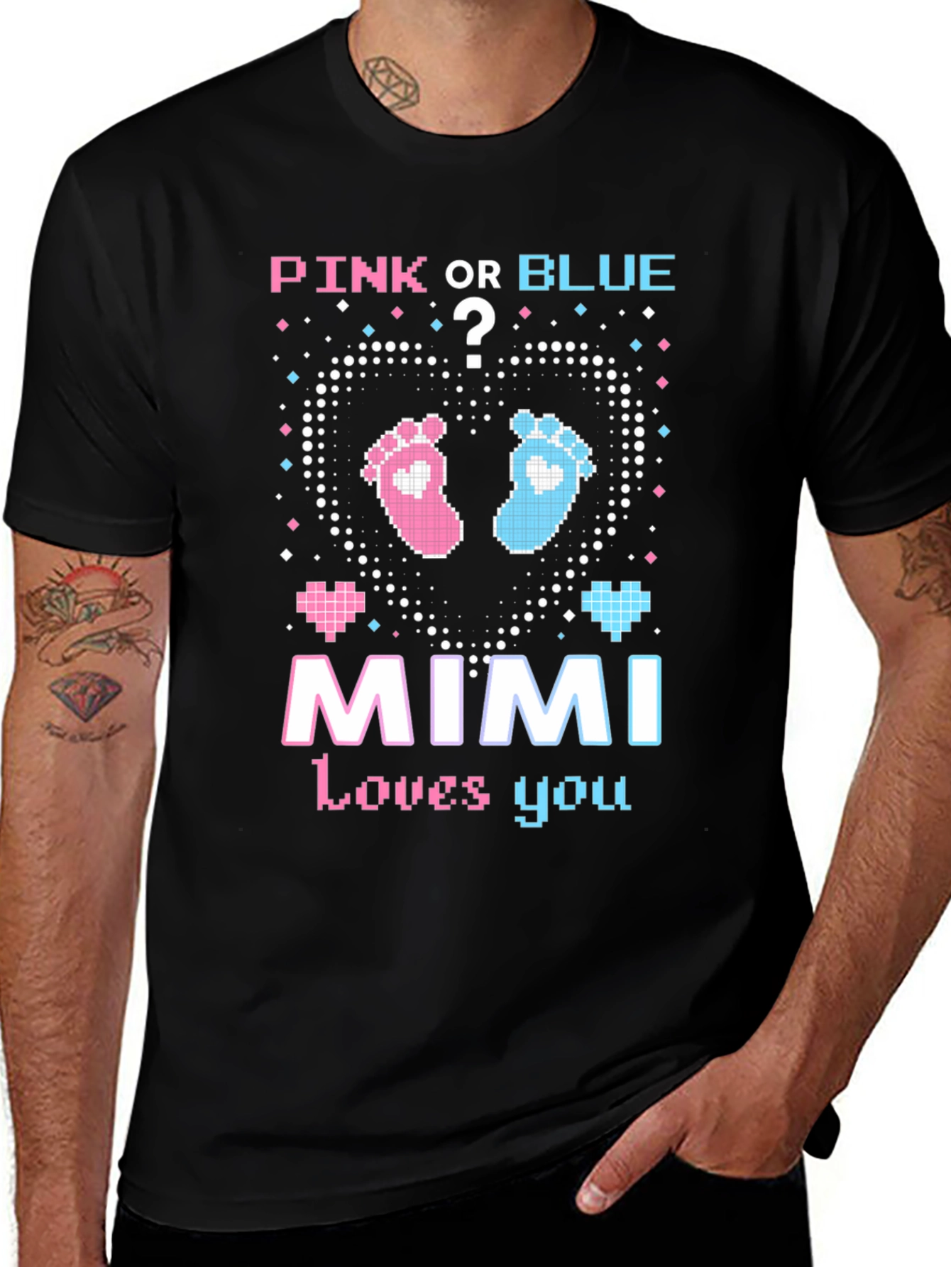 Pink or Blue Gender Reveal T-Shirt