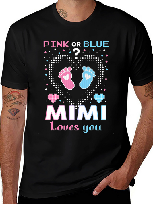 Pink or Blue Gender Reveal T-Shirt