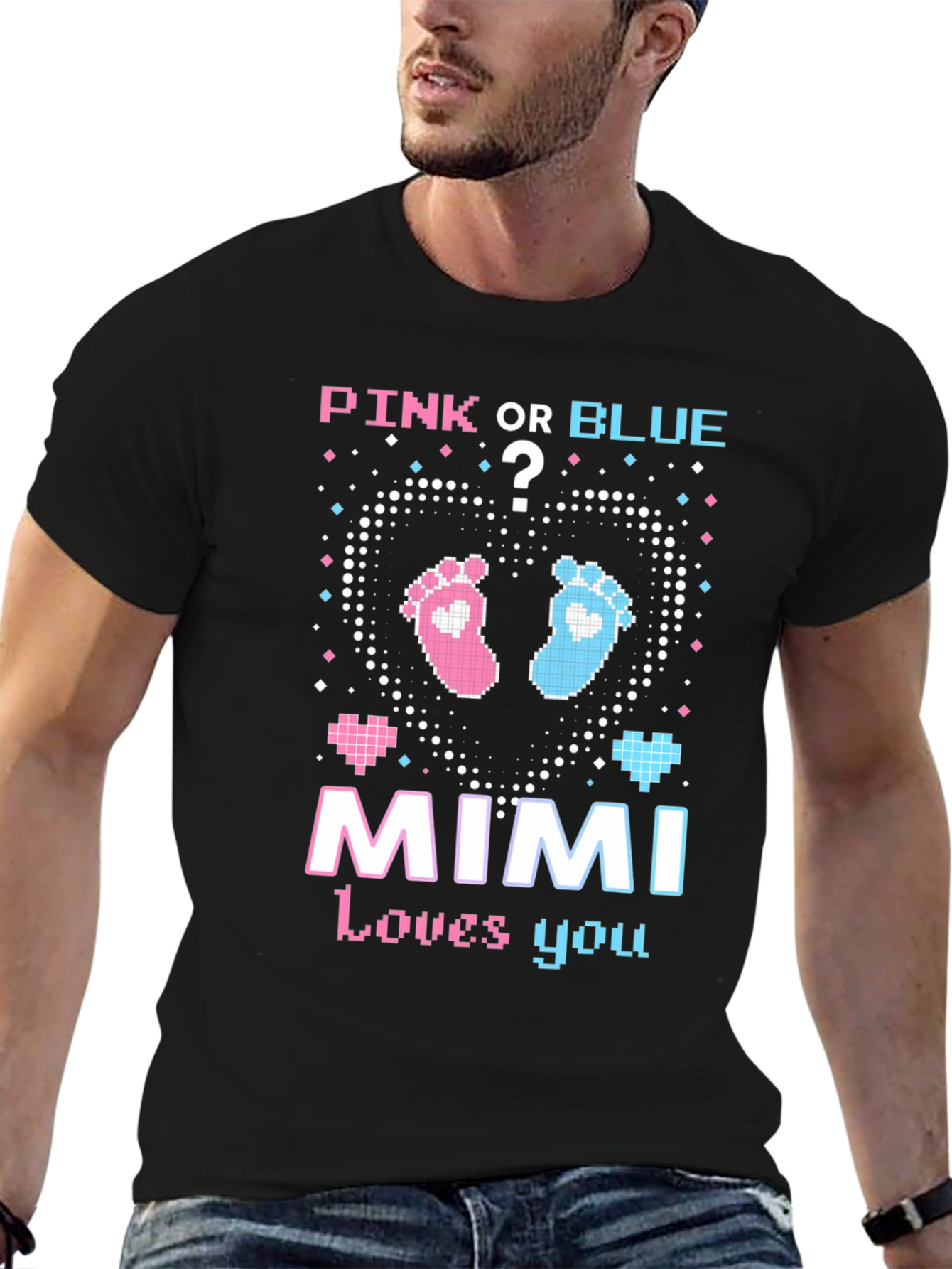 Pink or Blue Gender Reveal T-Shirt